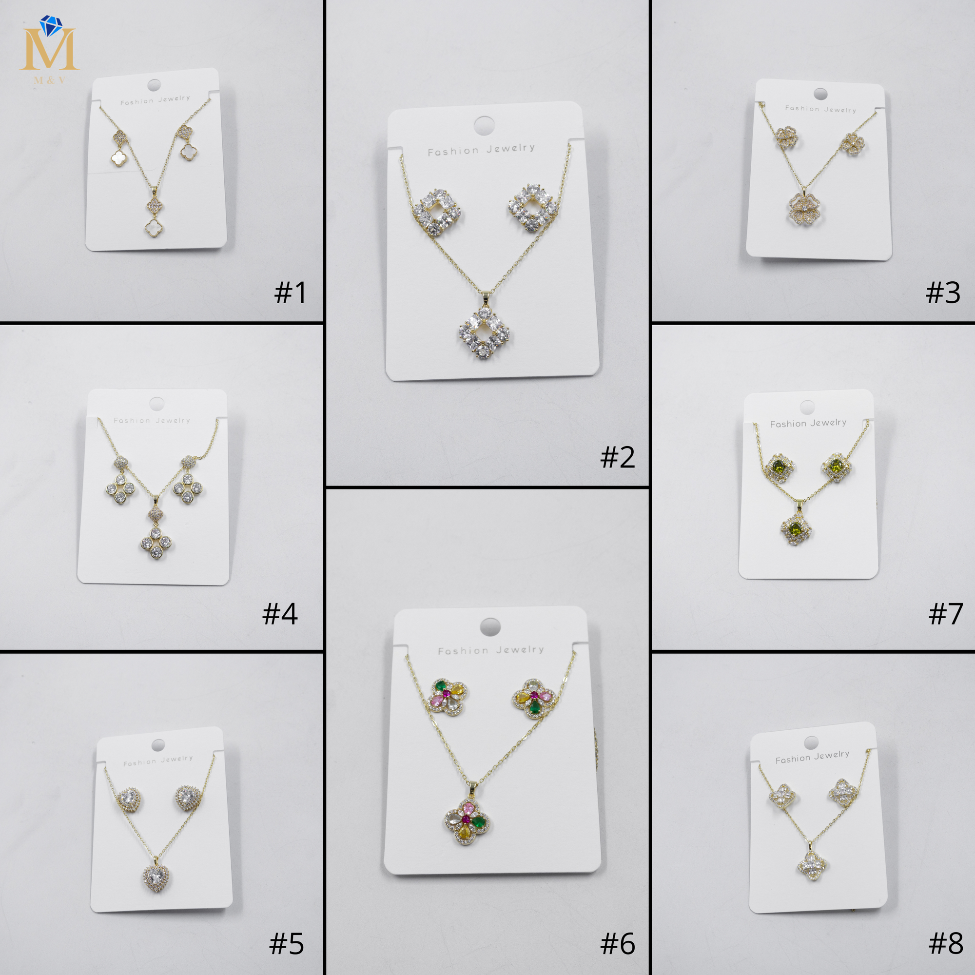 Conjuntos Dorados M13 Oro Laminado