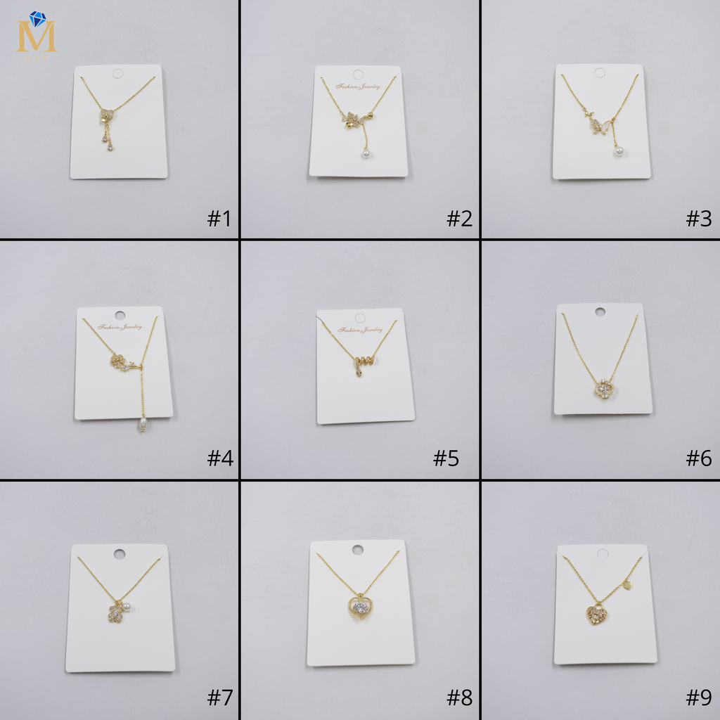 Collar Dorado Ansheli M37 Oro Laminado