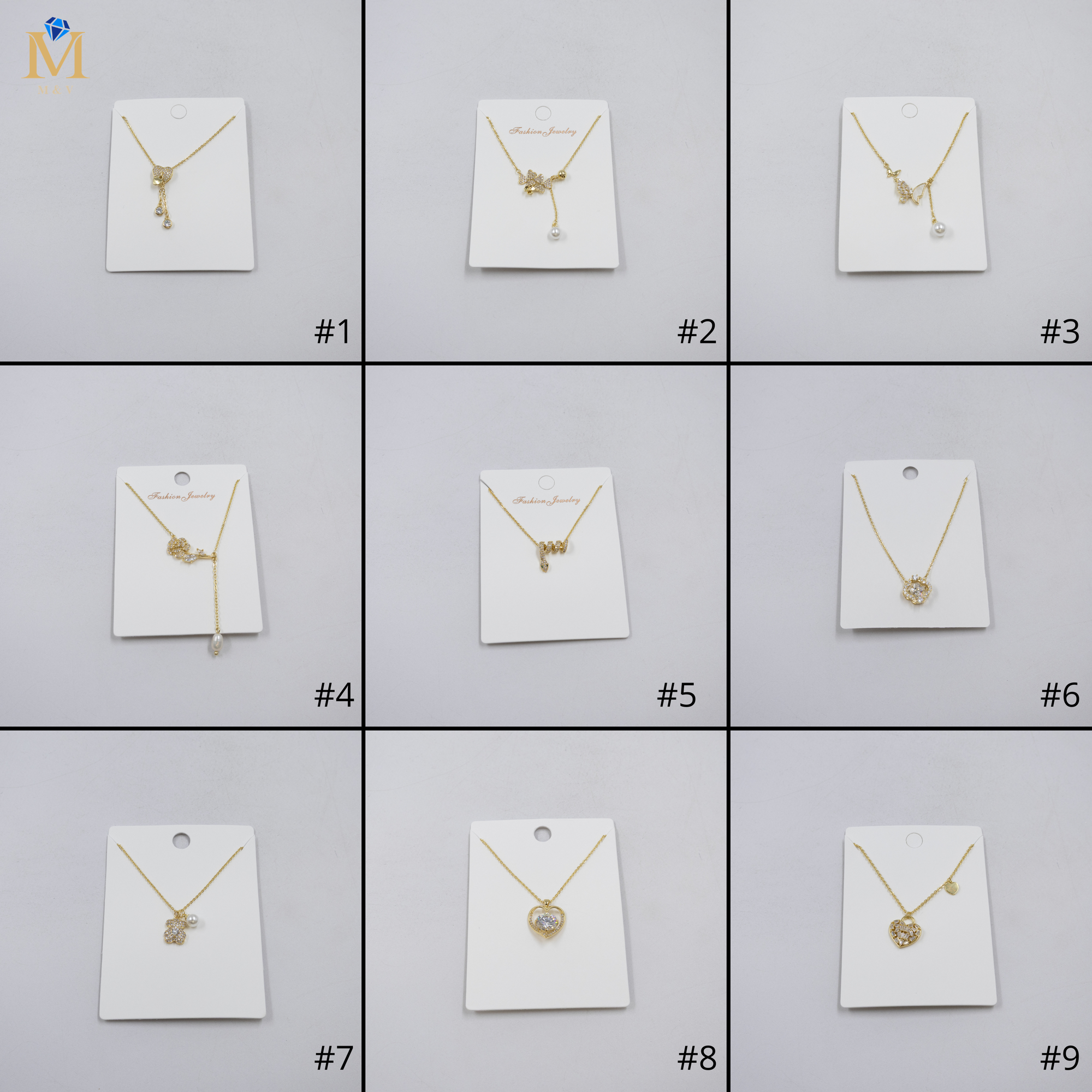 Collar Dorado Ansheli M37 Oro Laminado