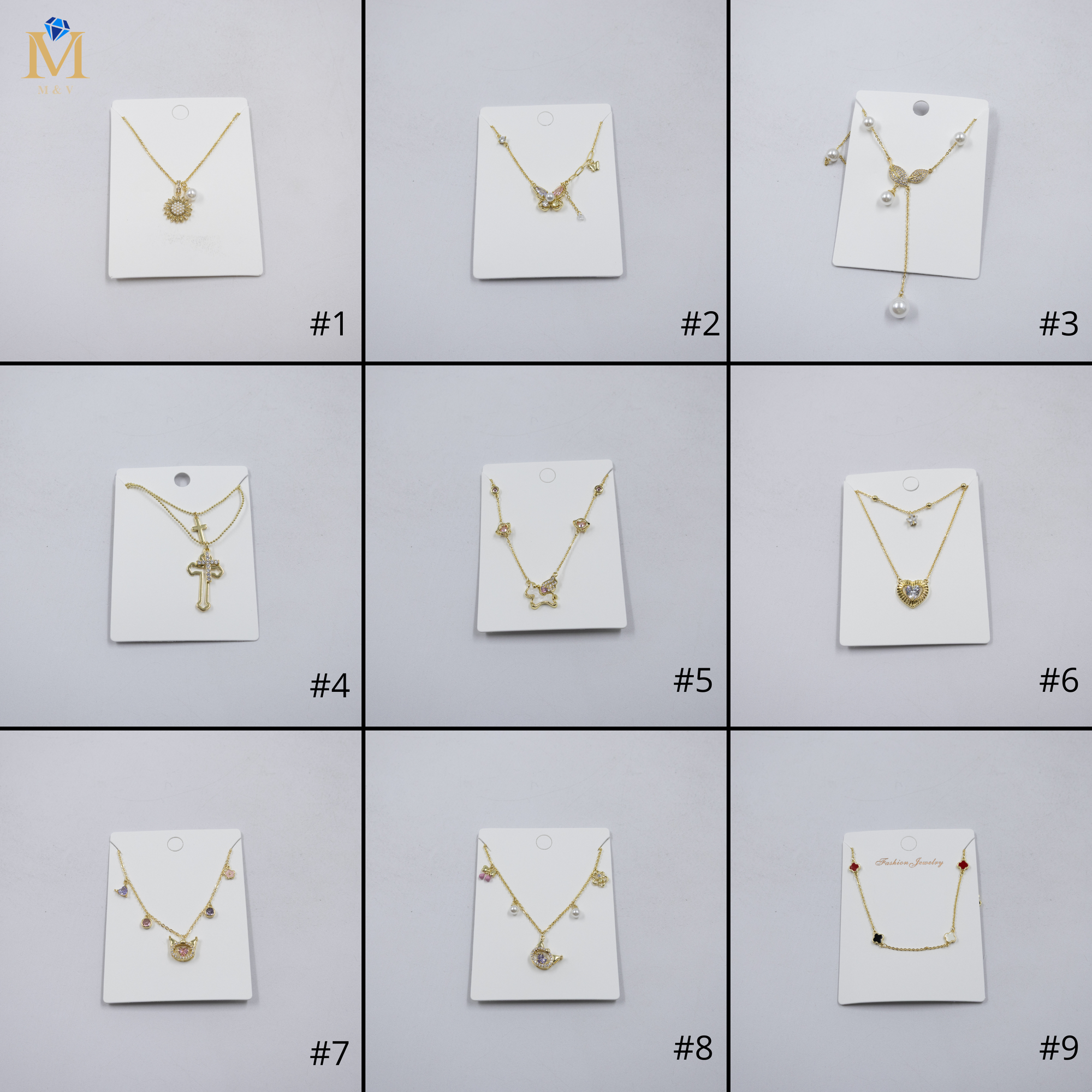 Collar Dorado Ansheli M55 Oro Laminado