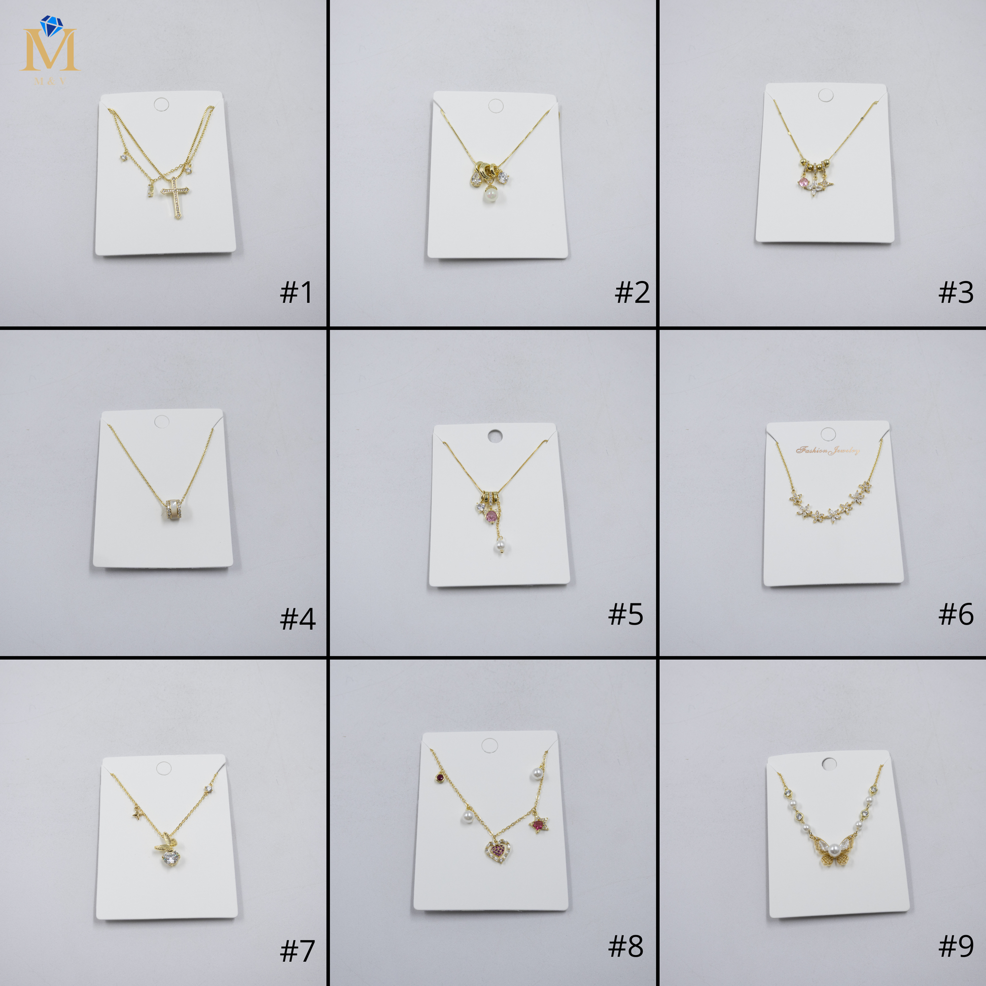 Collar Dorado Ansheli M58 Oro Laminado