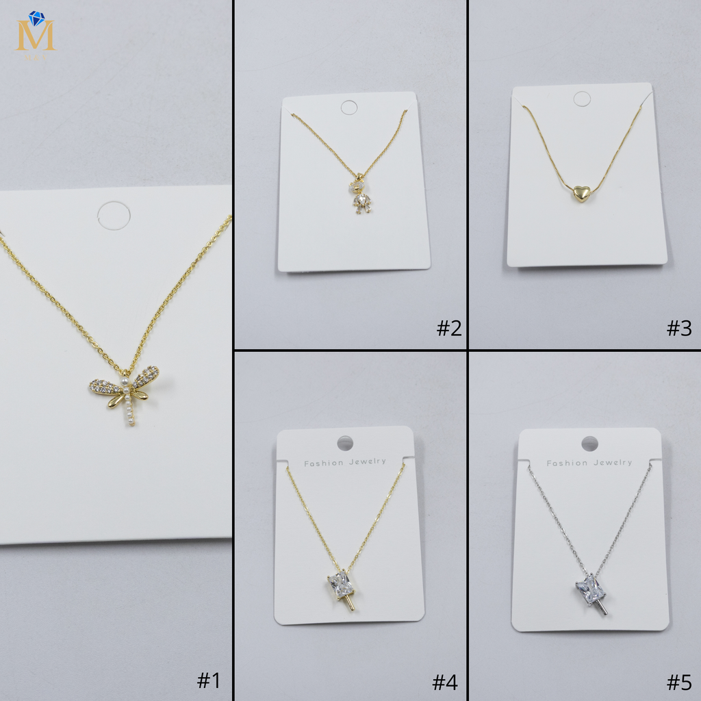 Collar Dorado Ansheli M25 Oro Laminado