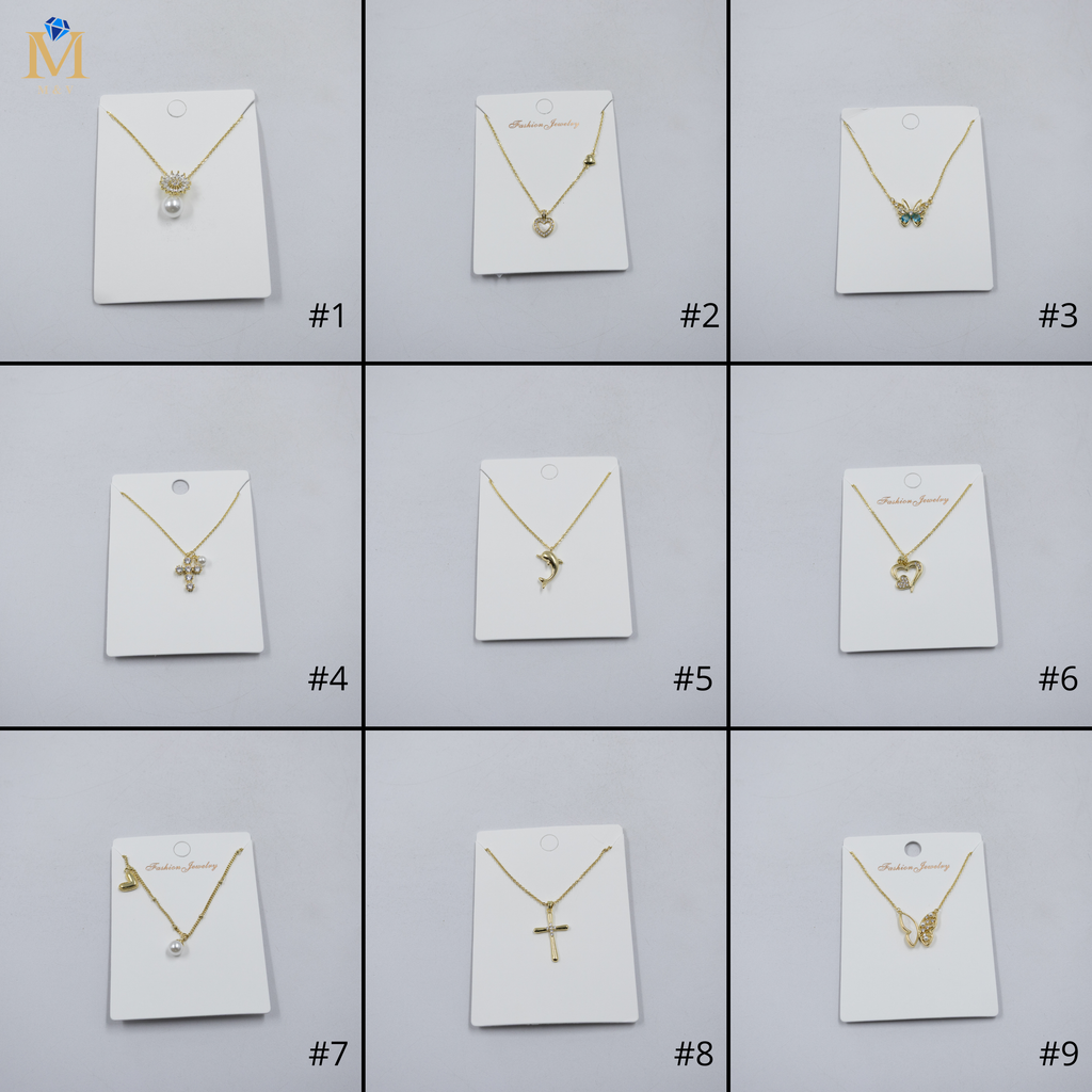 Collar Dorado Ansheli M28 Oro Laminado