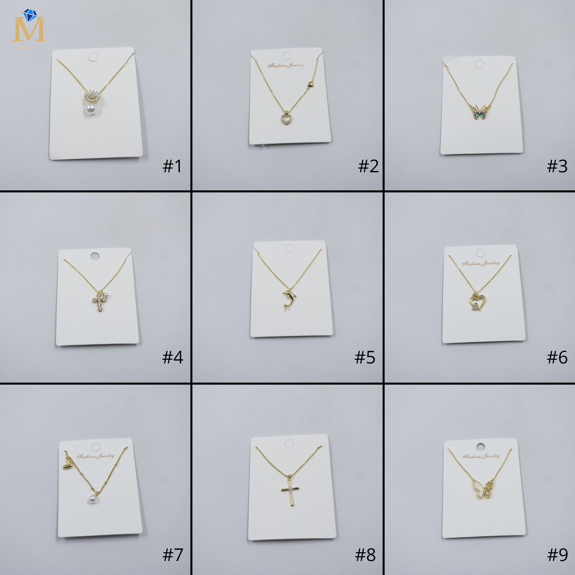 Collar Dorado Ansheli M28 Oro Laminado