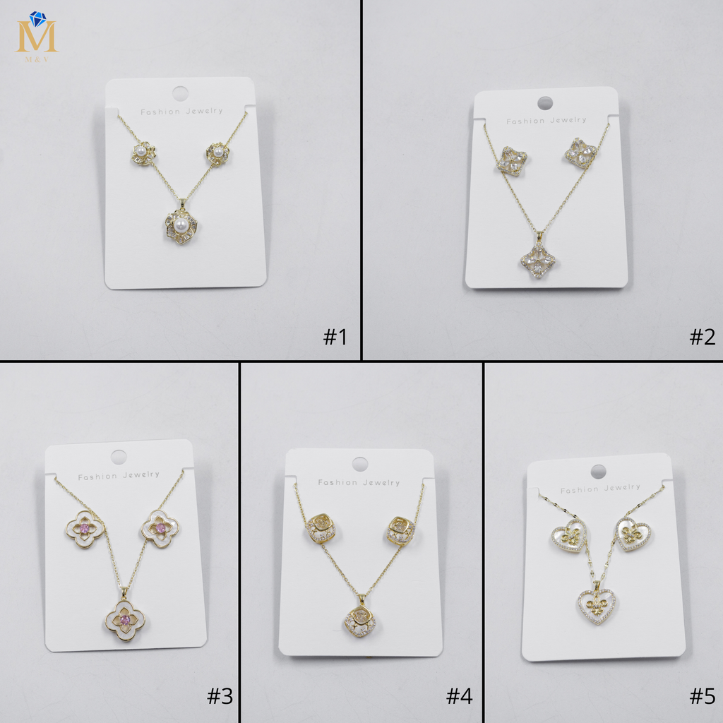 Conjuntos Dorados M9 Oro Laminado