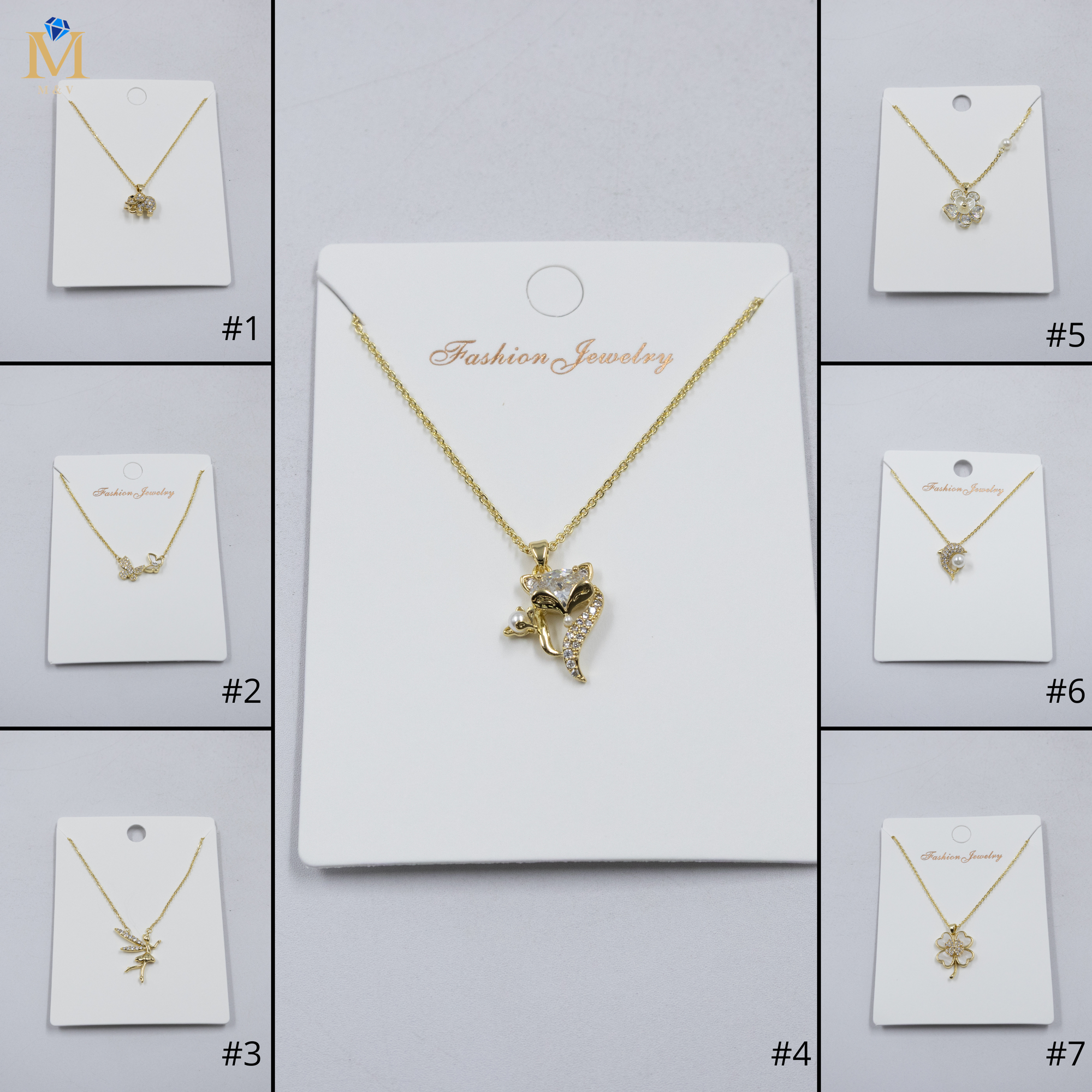 Collar Dorado Ansheli M11 Oro Laminado