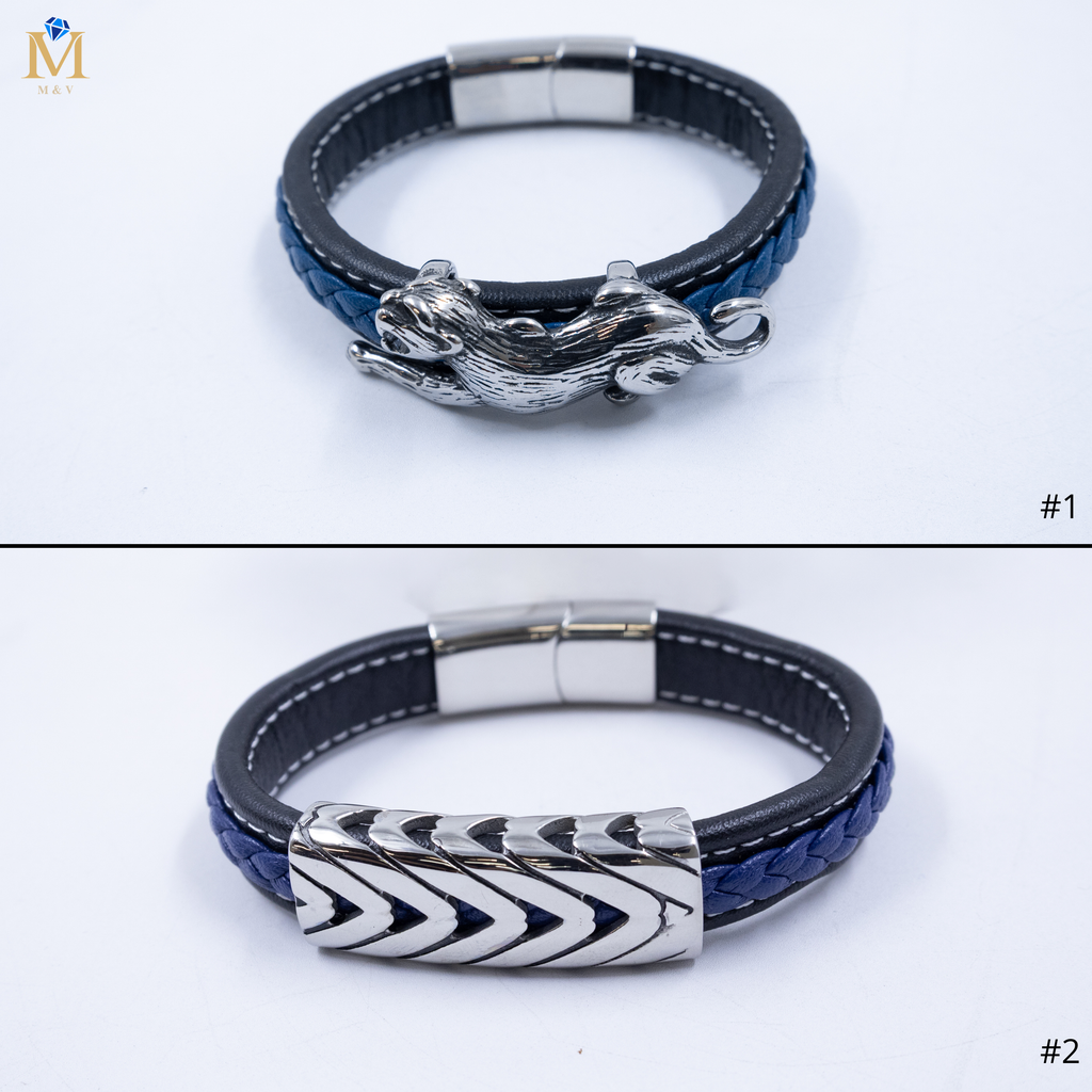 Pulseras Tejidas M1 Acero Inoxidable