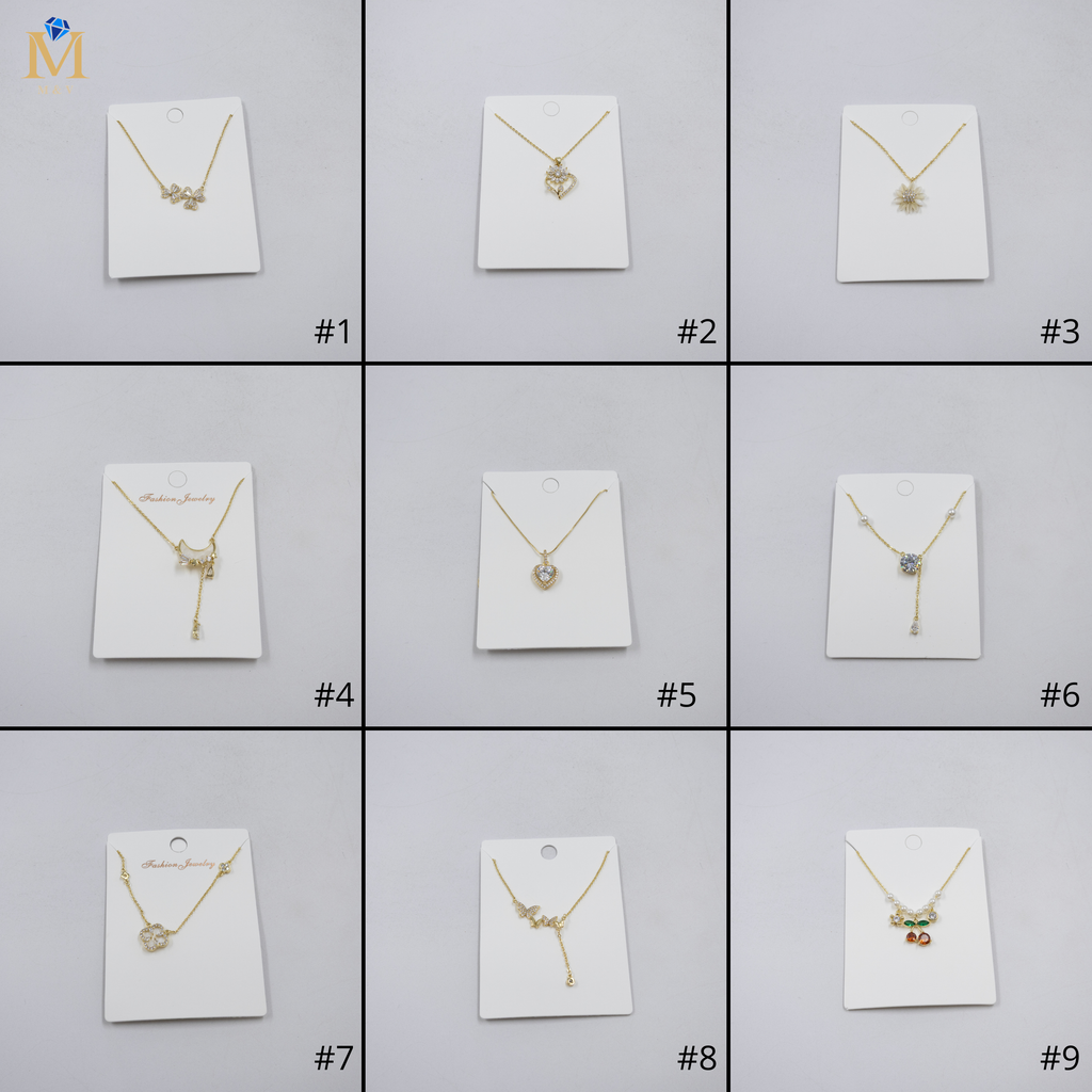 Collar Dorado Ansheli M35 Oro Laminado