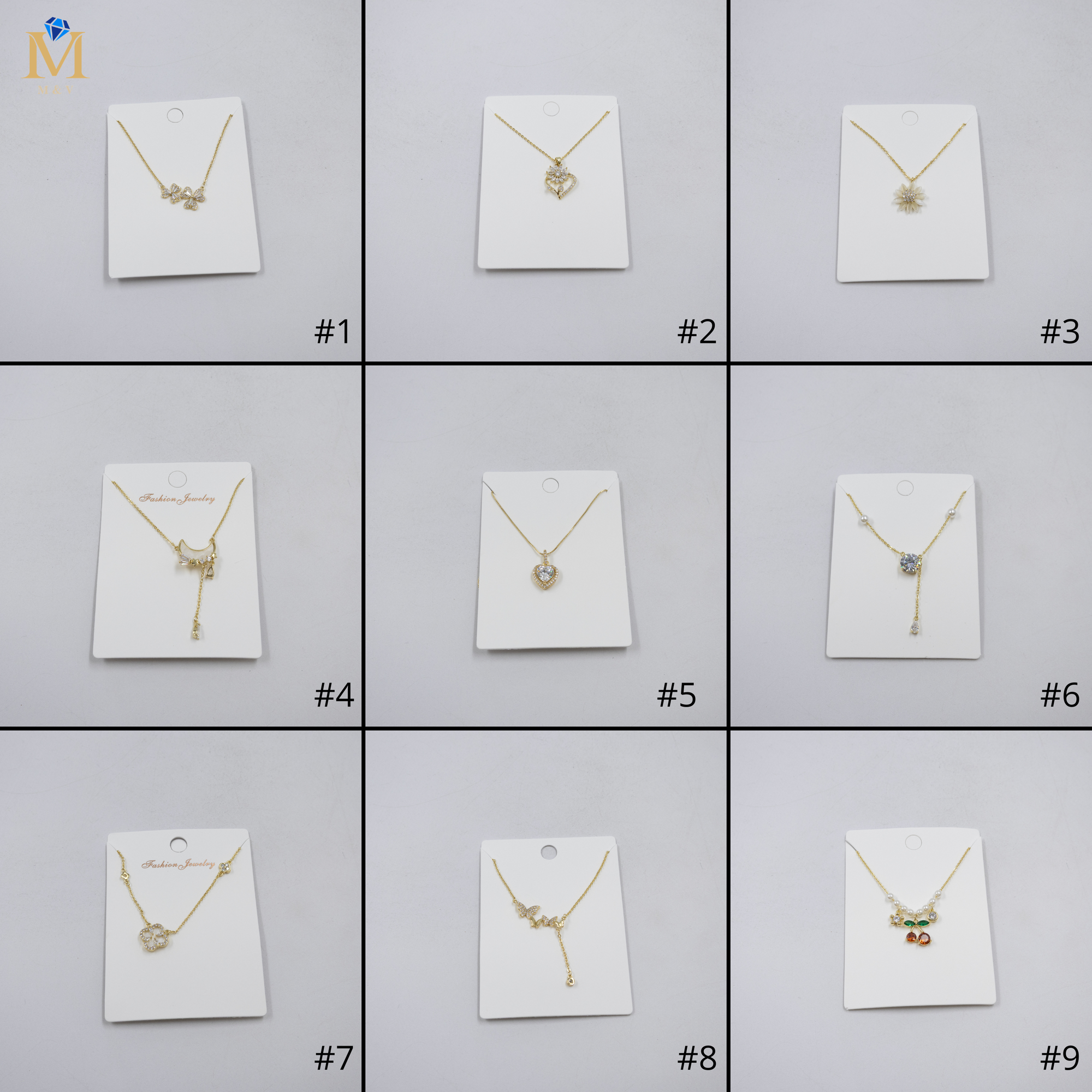 Collar Dorado Ansheli M35 Oro Laminado