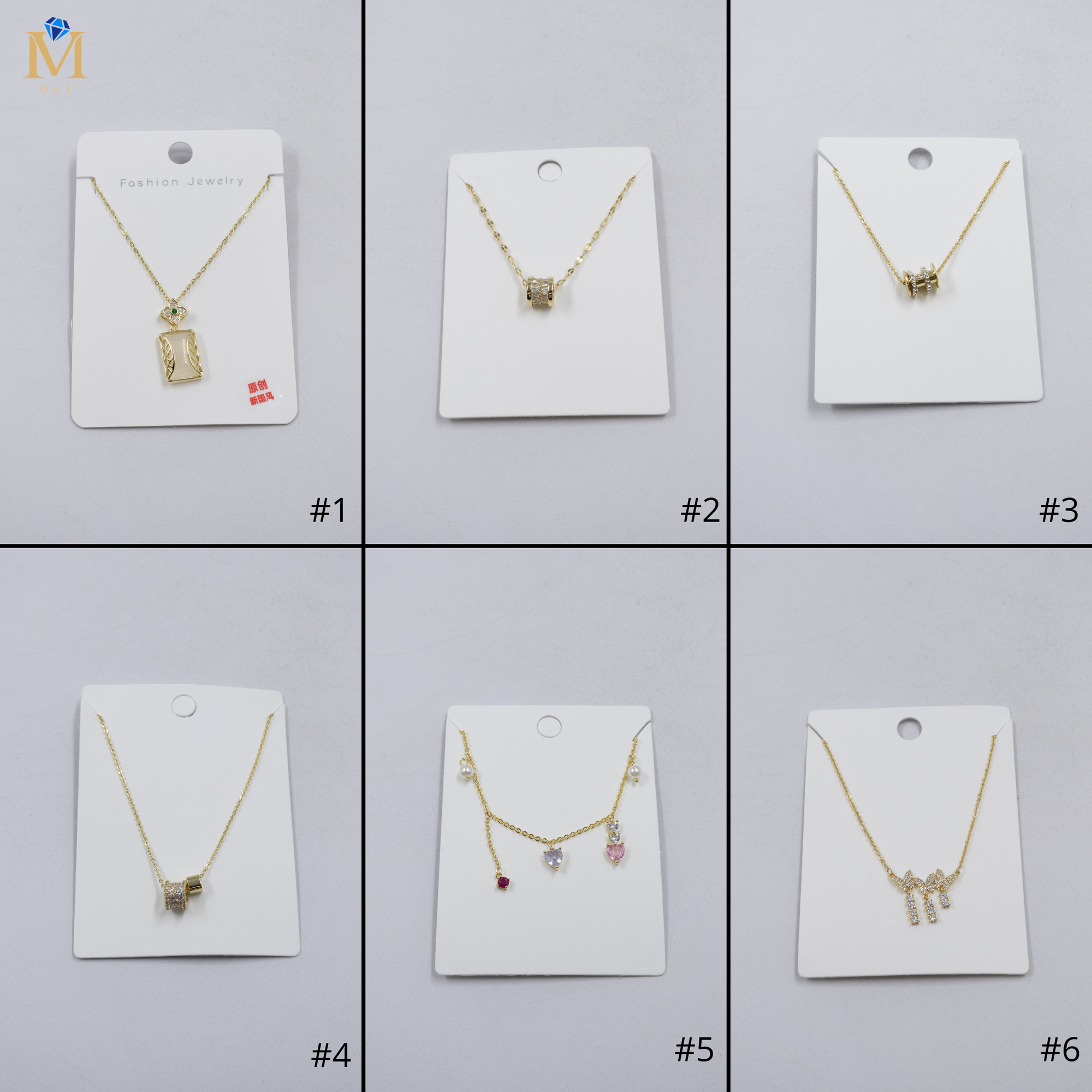 Collar Dorado Ansheli M49 Oro Laminado