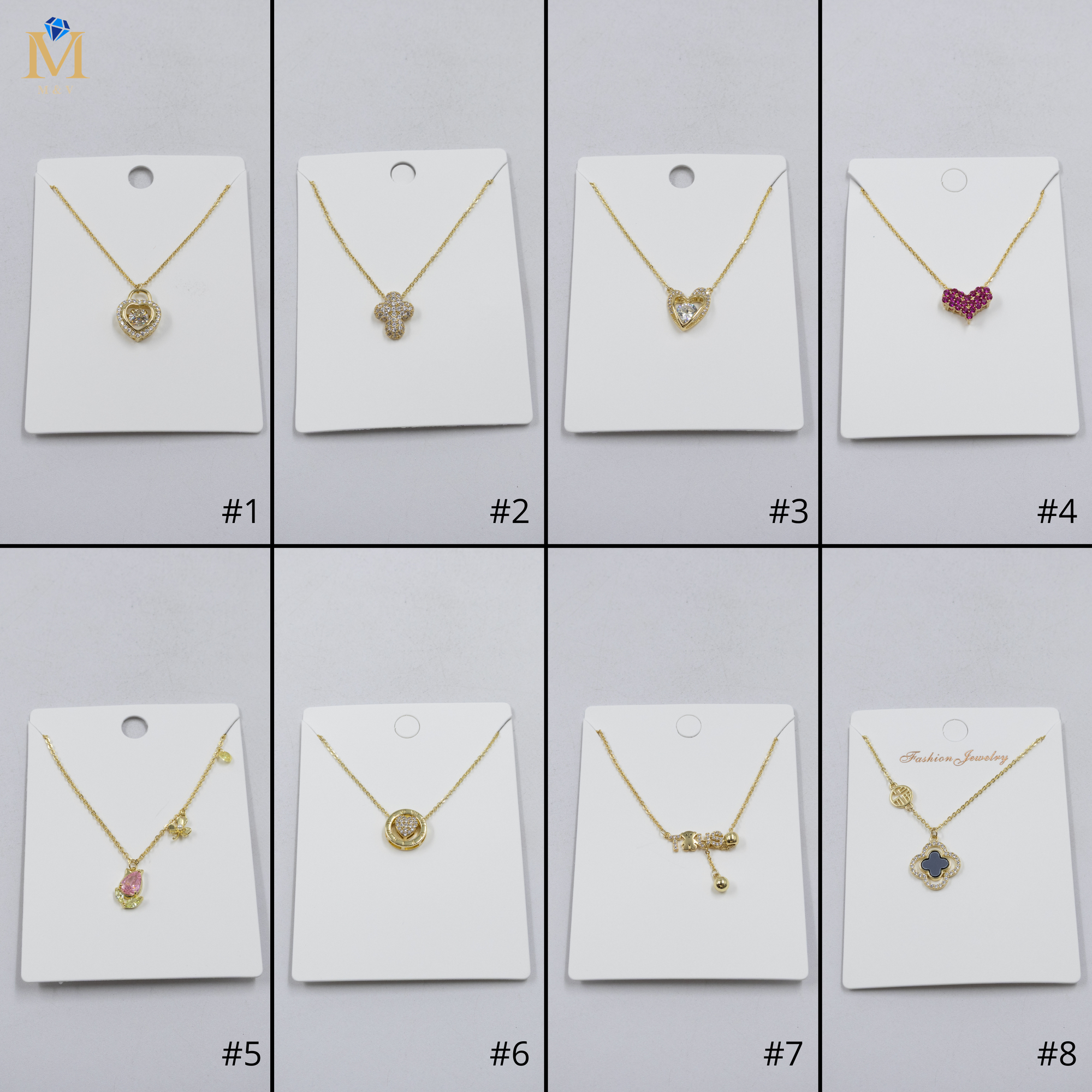 Collar Dorado Ansheli M22 Oro Laminado