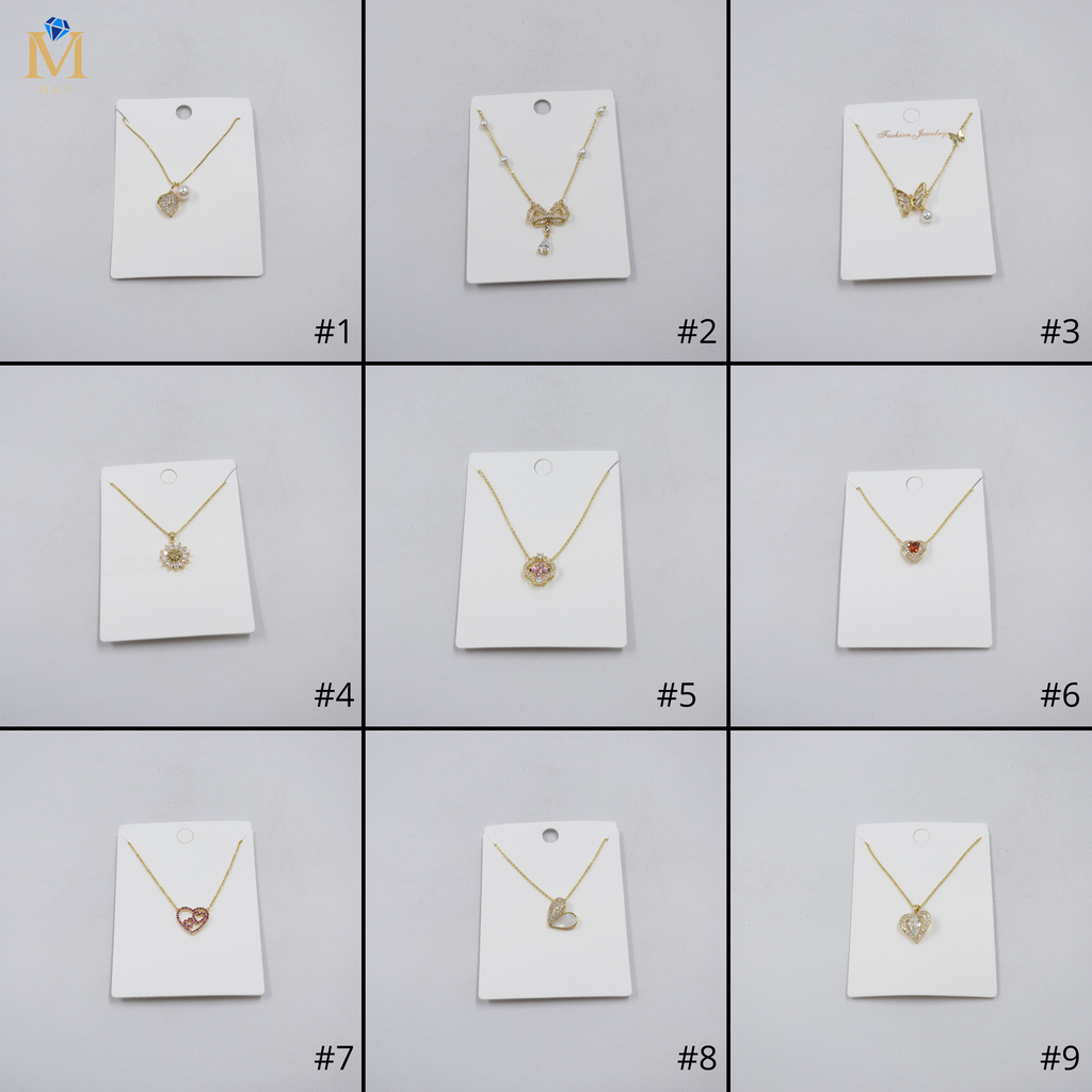 Collar Dorado Ansheli M39 Oro Laminado