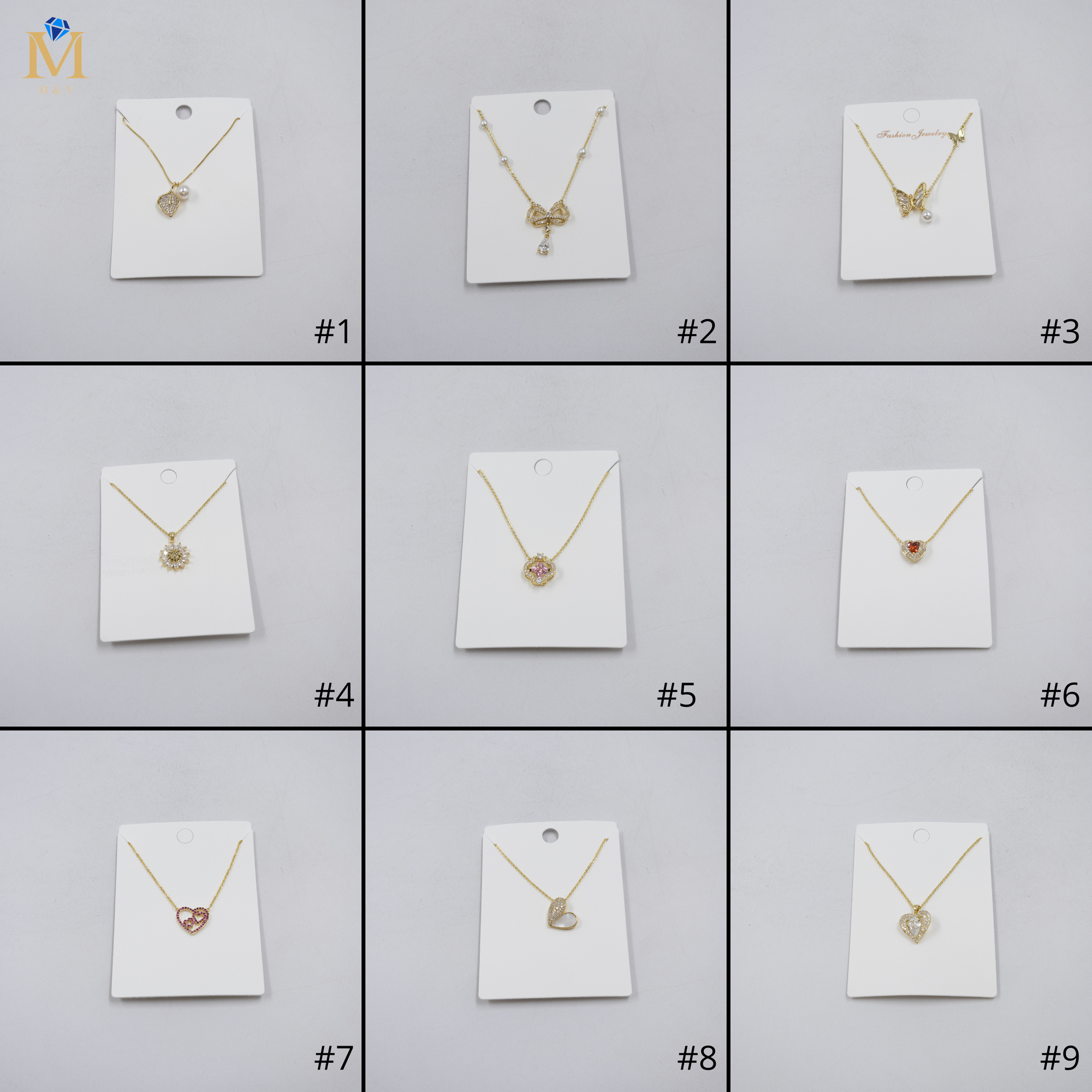 Collar Dorado Ansheli M39 Oro Laminado