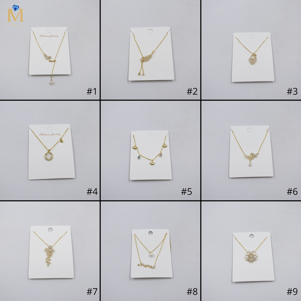 Collar Dorado Ansheli M33 Oro Laminado