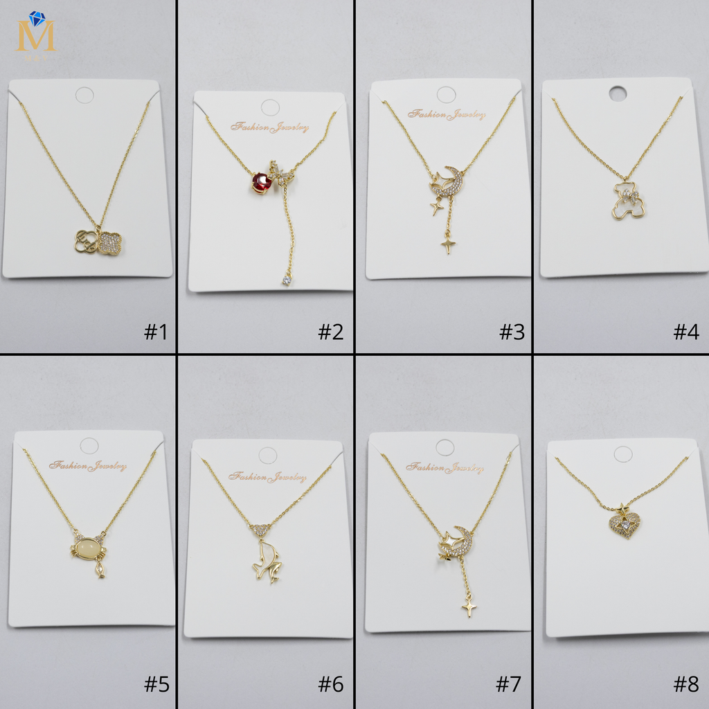 Collar Dorado Ansheli M16 Oro Laminado