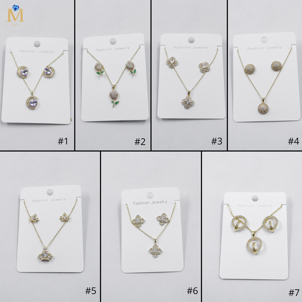 Conjuntos Dorados M5 Oro Laminado