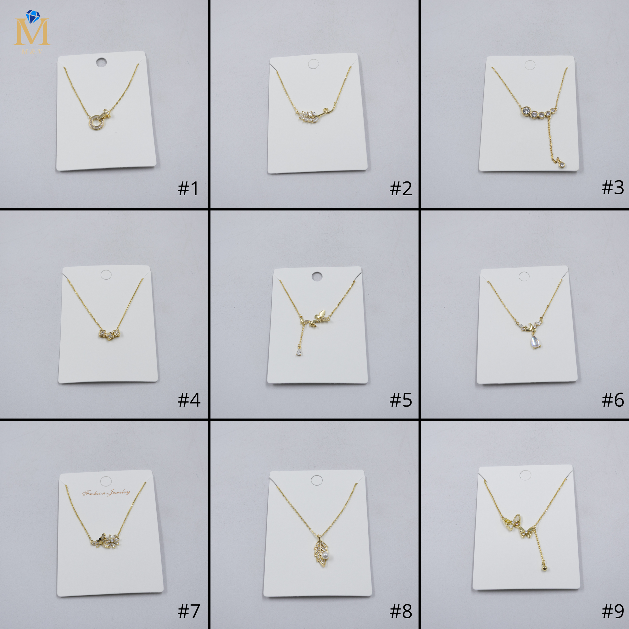 Collar Dorado Ansheli M7 Oro Laminado