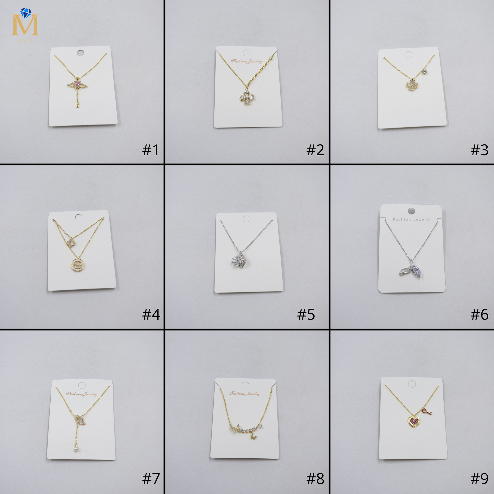 Collar Dorado Ansheli M36 Oro Laminado