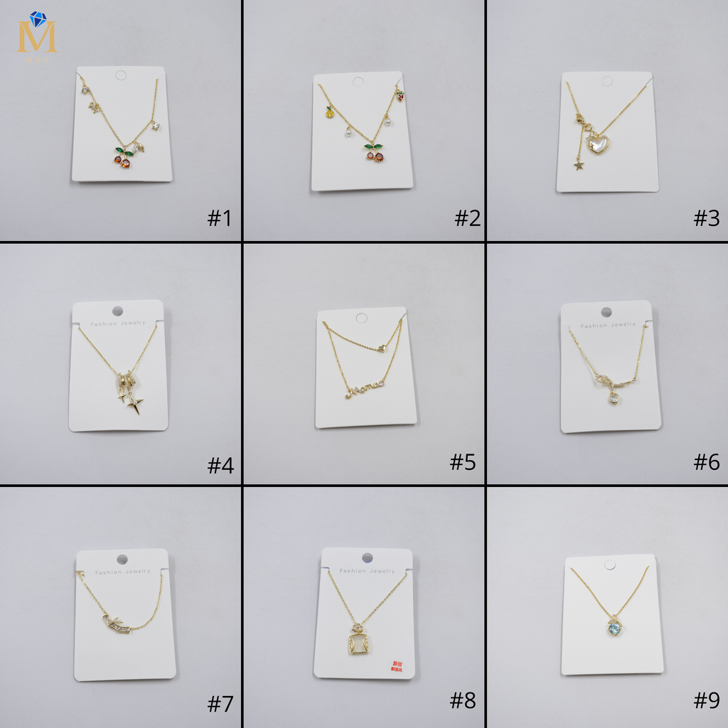 Collar Dorado Ansheli M48 Oro Laminado