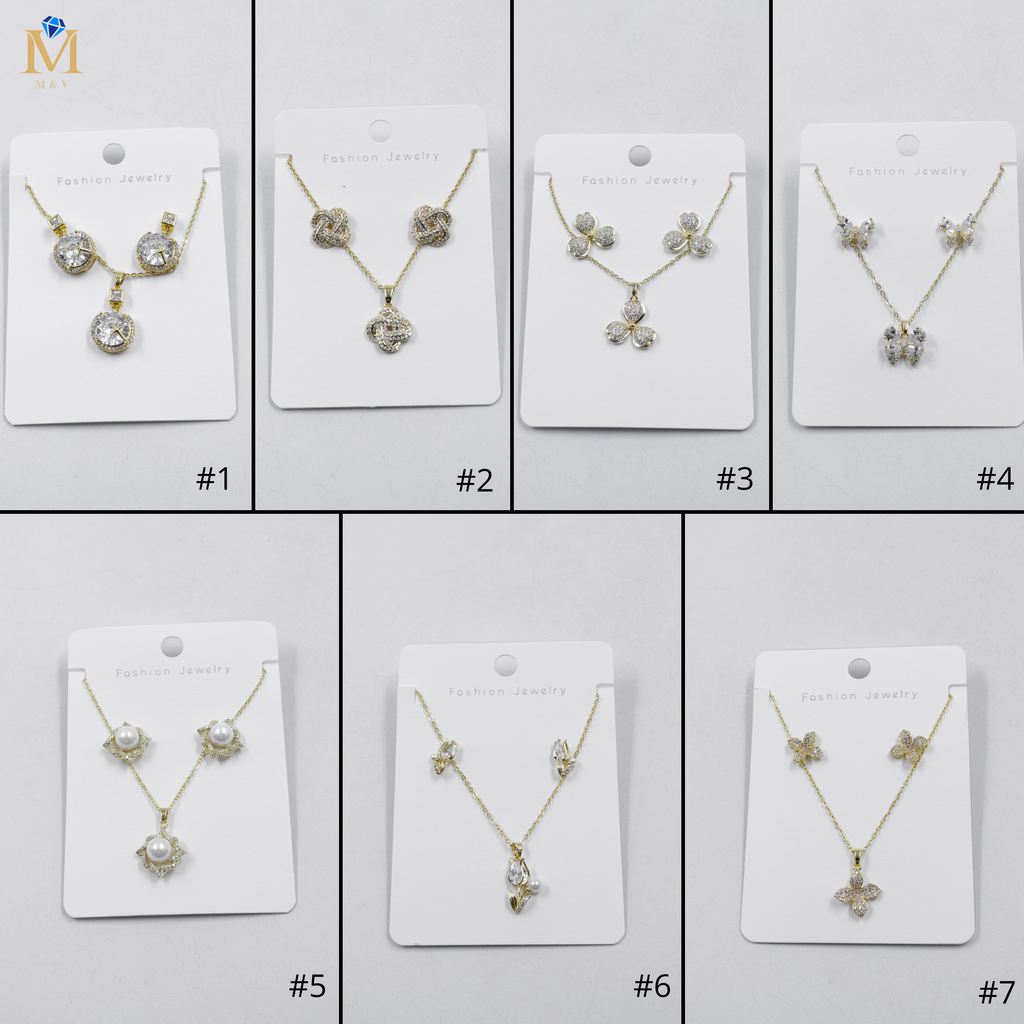 Conjuntos Dorados M2 Oro Laminado