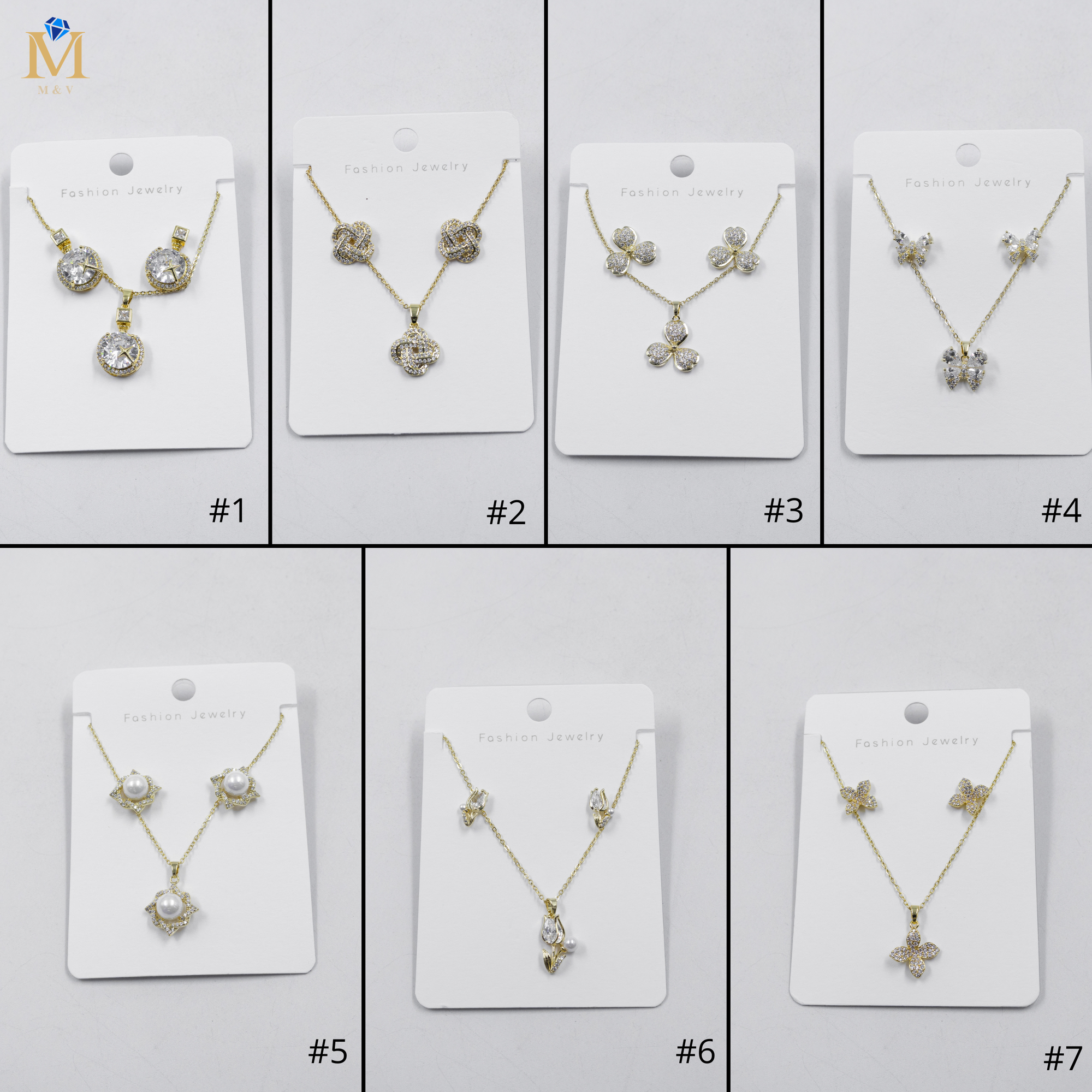 Conjuntos Dorados M2 Oro Laminado