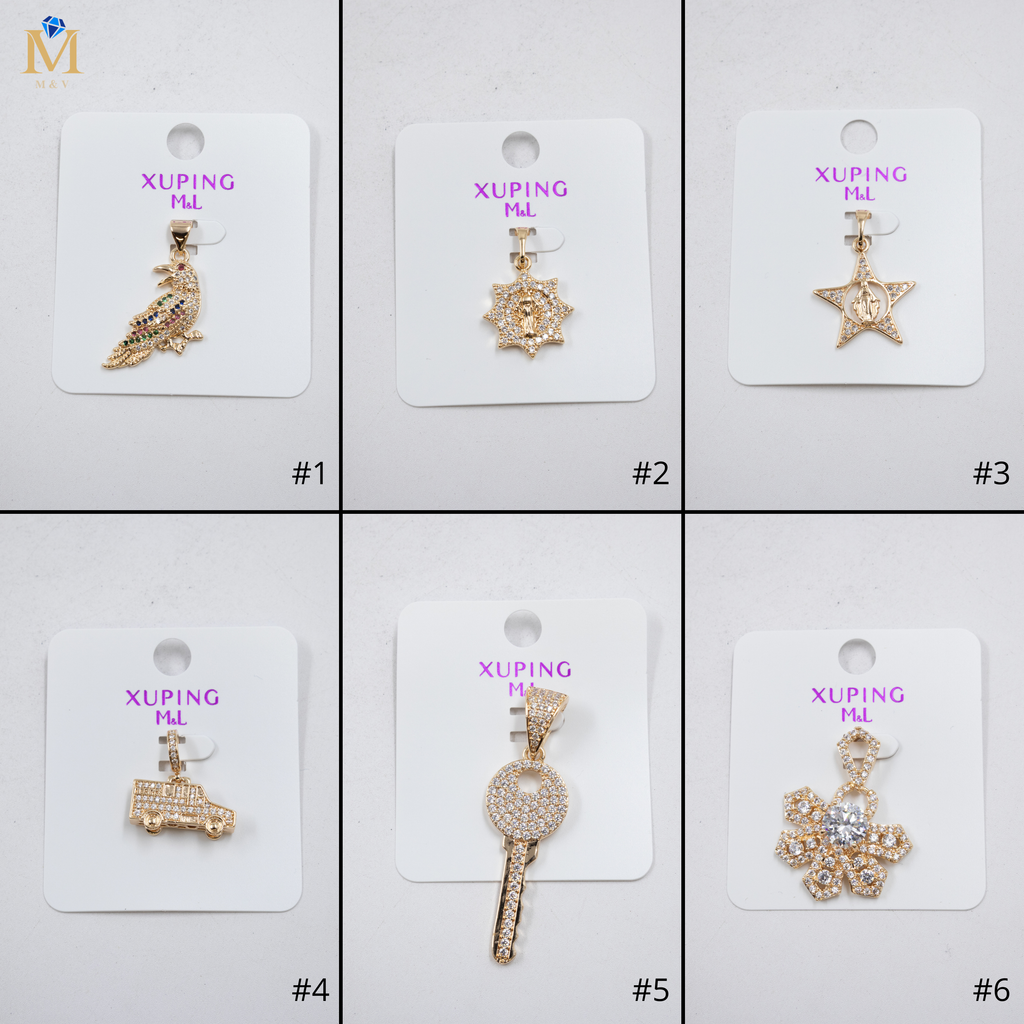 Dijes Dorados Xuping M3 Oro Laminado