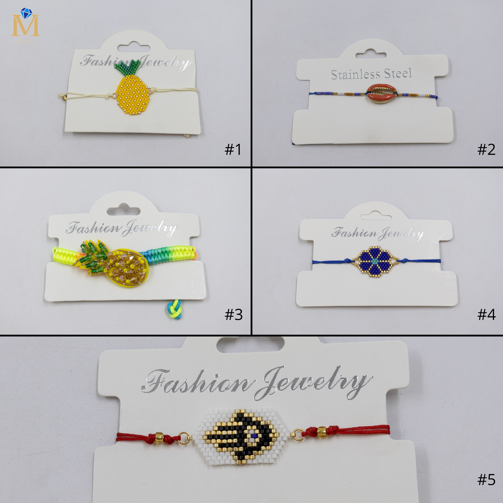 Pulsera Miyuki M4 de Polipropileno