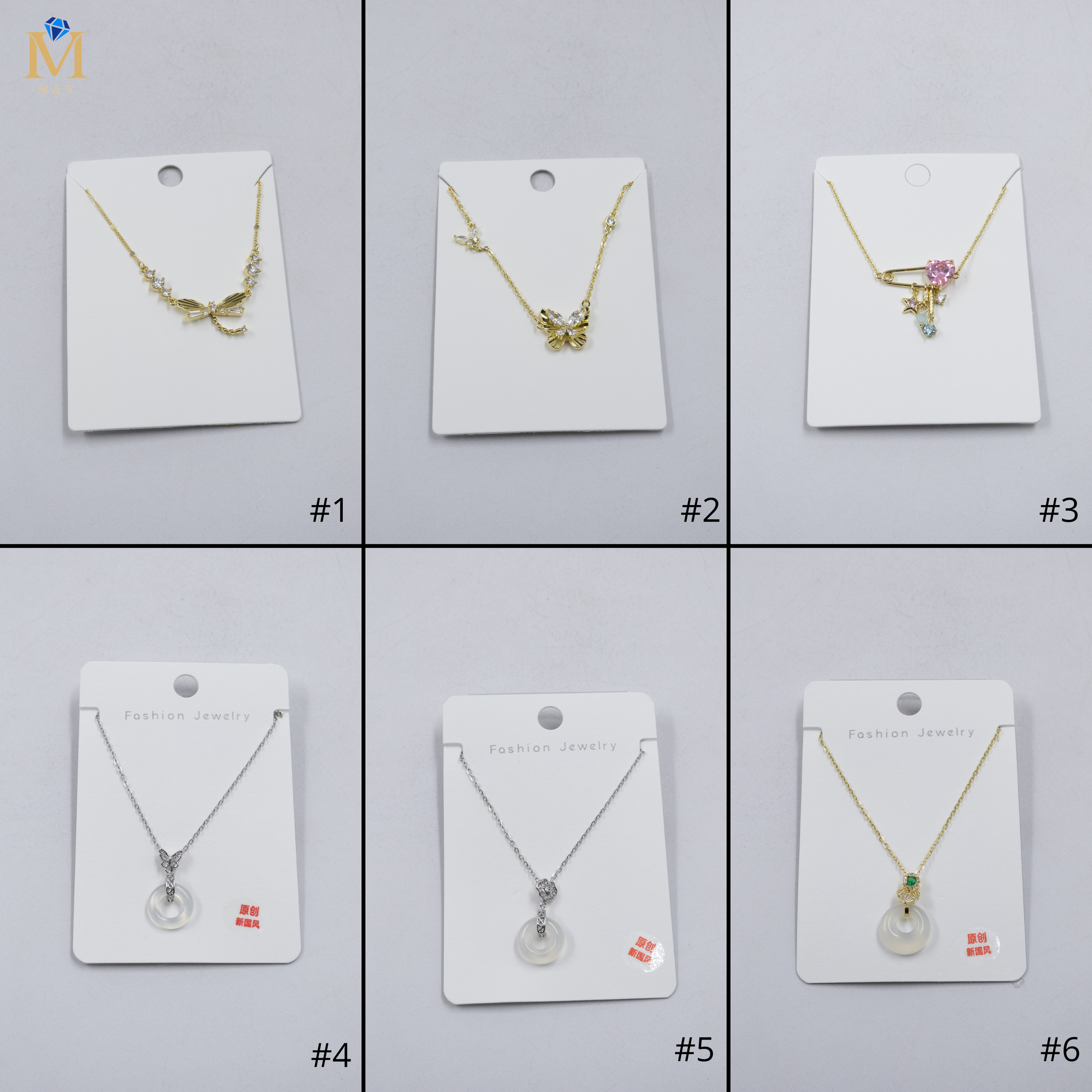 Collar Dorado Ansheli M59 Oro Laminado
