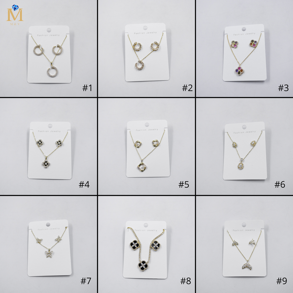 Conjuntos Dorados M1 Oro Laminado