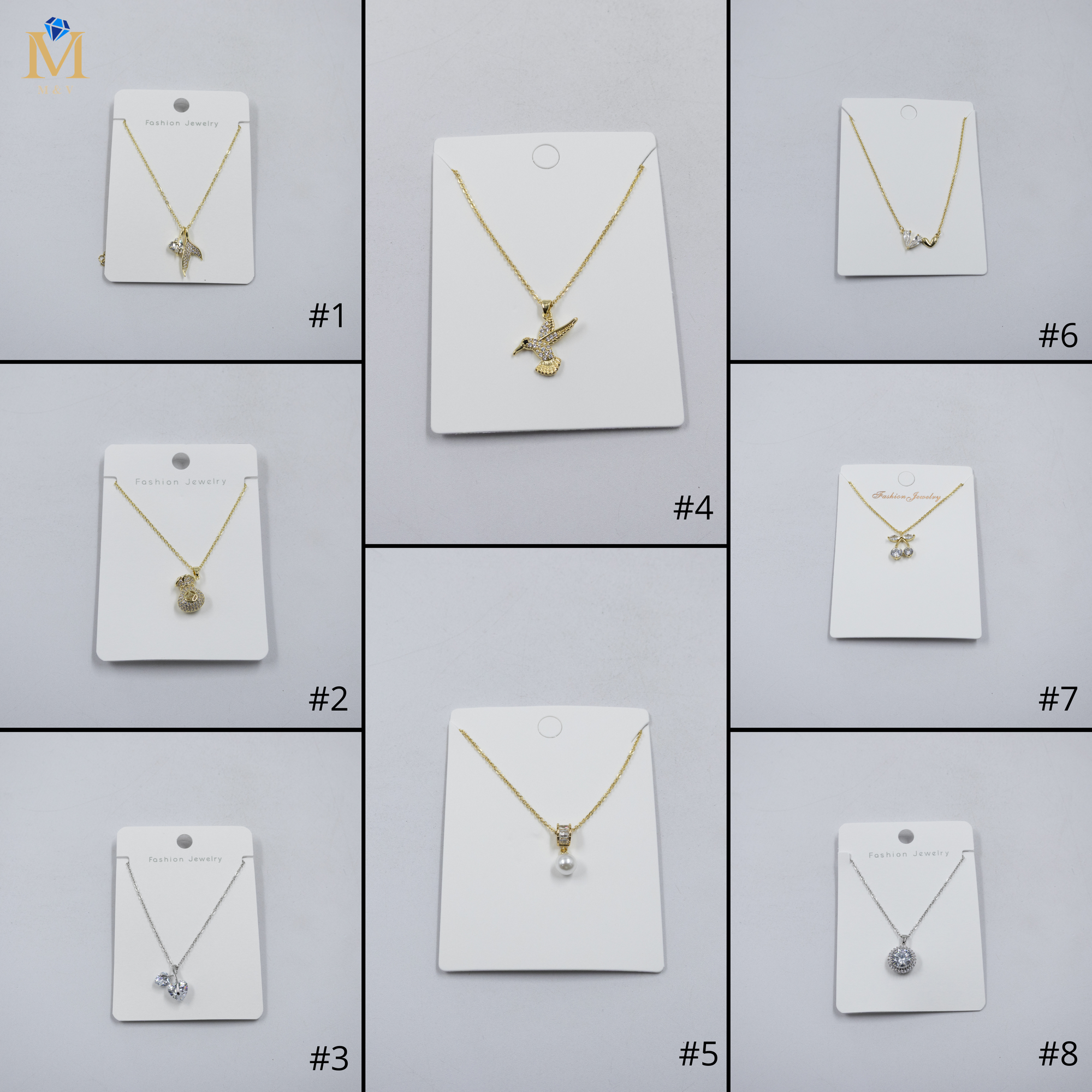 Collar Dorado Ansheli M27 Oro Laminado