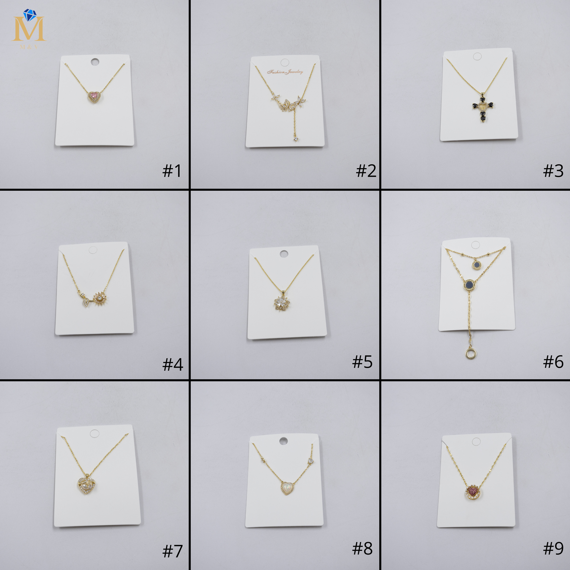 Collar Dorado Ansheli M46 Oro Laminado