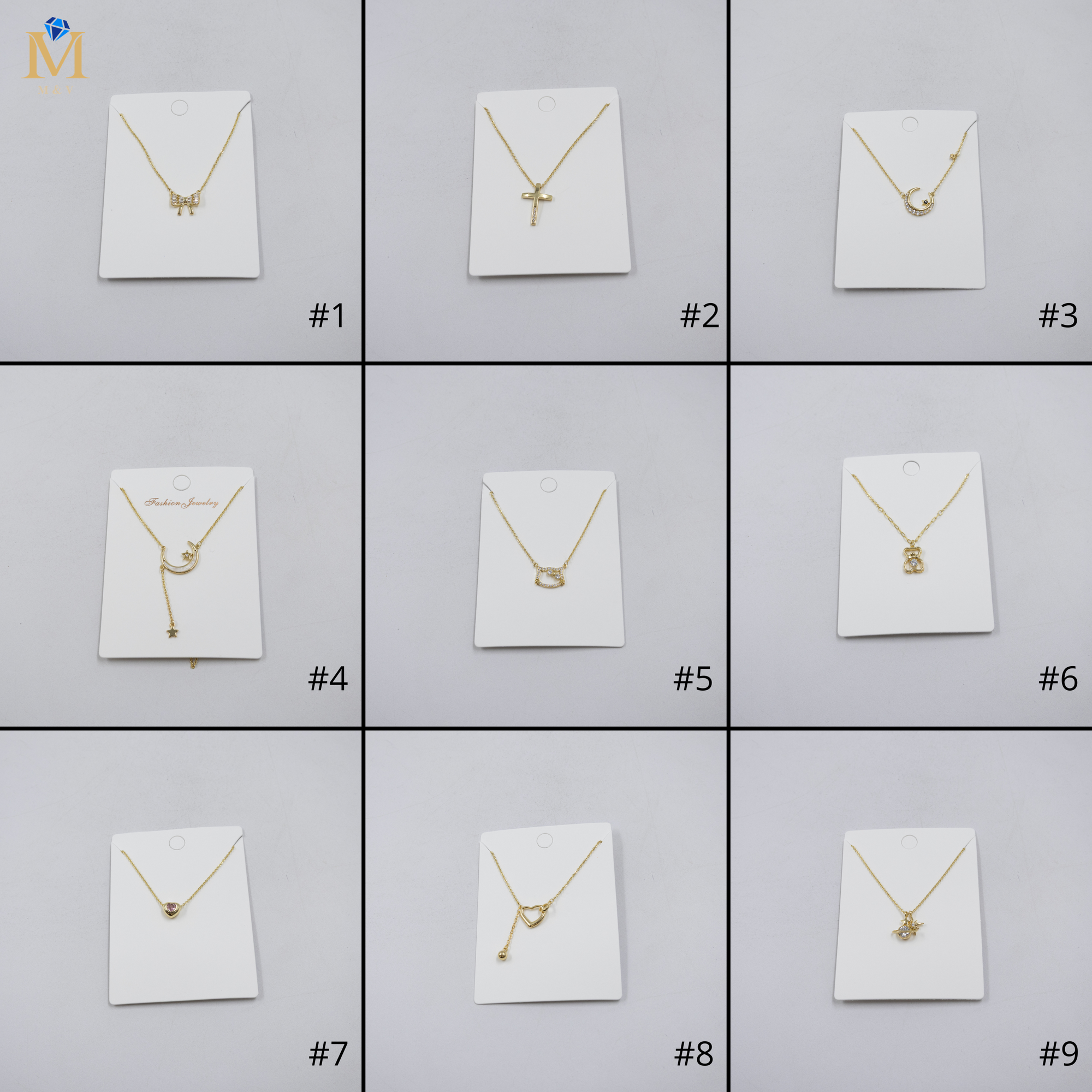 Collar Dorado Ansheli M29 Oro Laminado