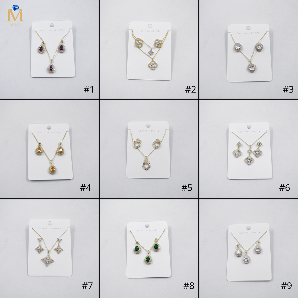 Conjuntos Dorados M17 Oro Laminado