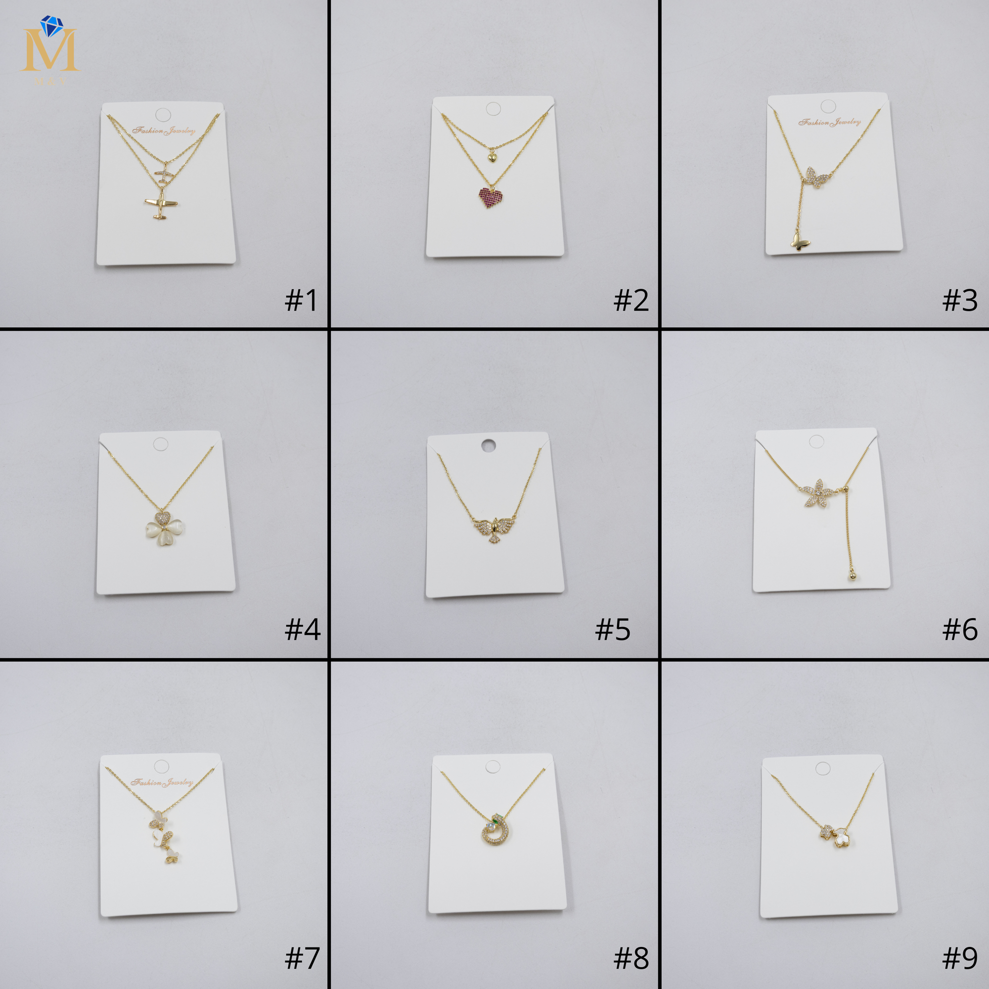 Collar Dorado Ansheli M34 Oro Laminado