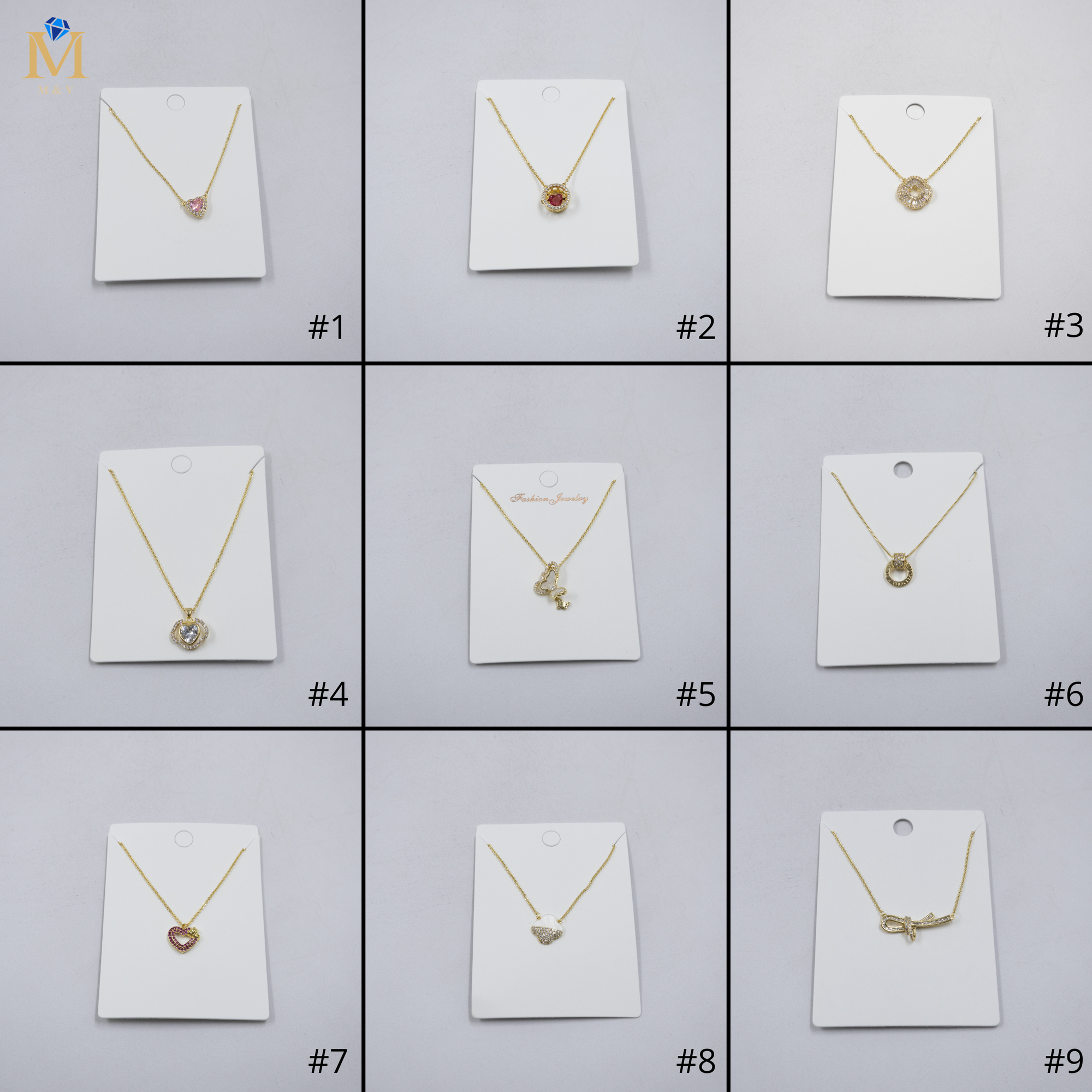 Collar Dorado Ansheli M6 Oro Laminado