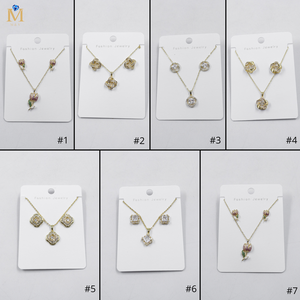 Conjuntos Dorados M4 Oro Laminado