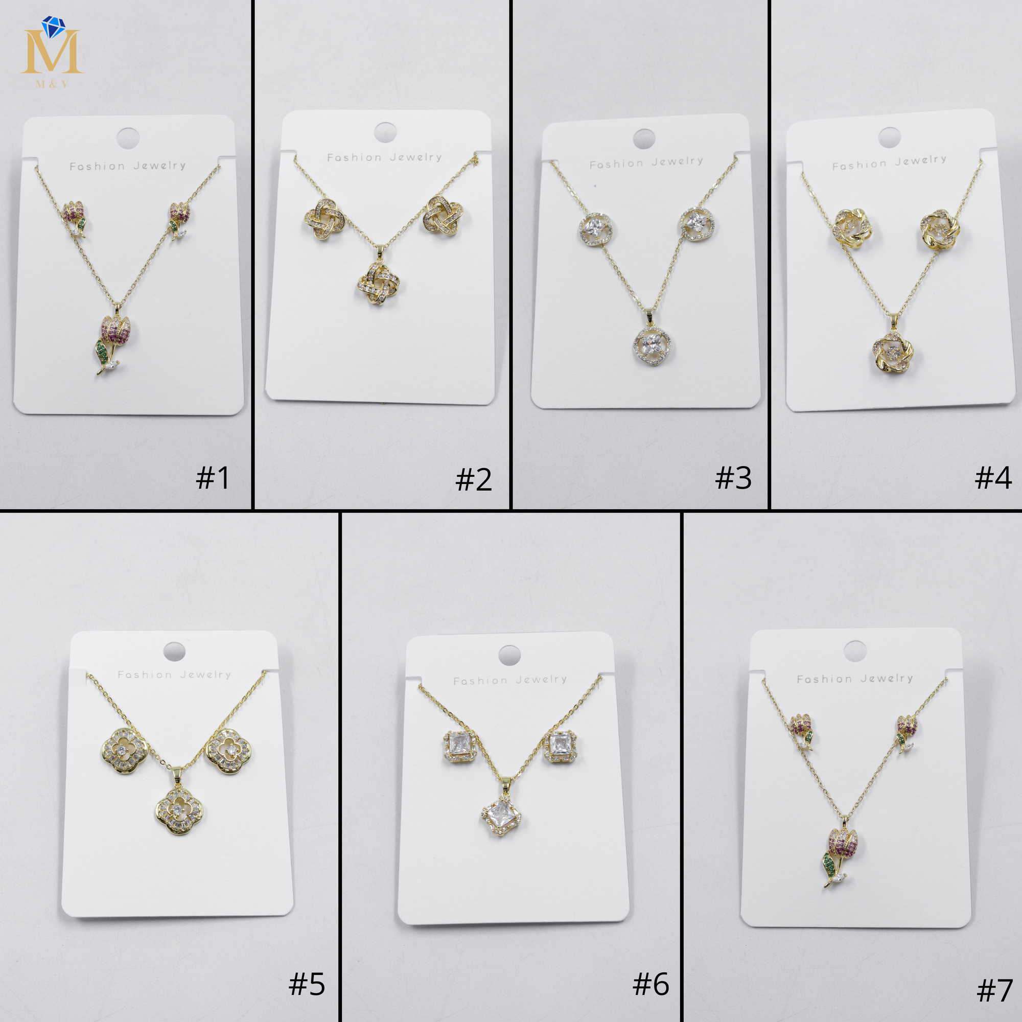Conjuntos Dorados M4 Oro Laminado
