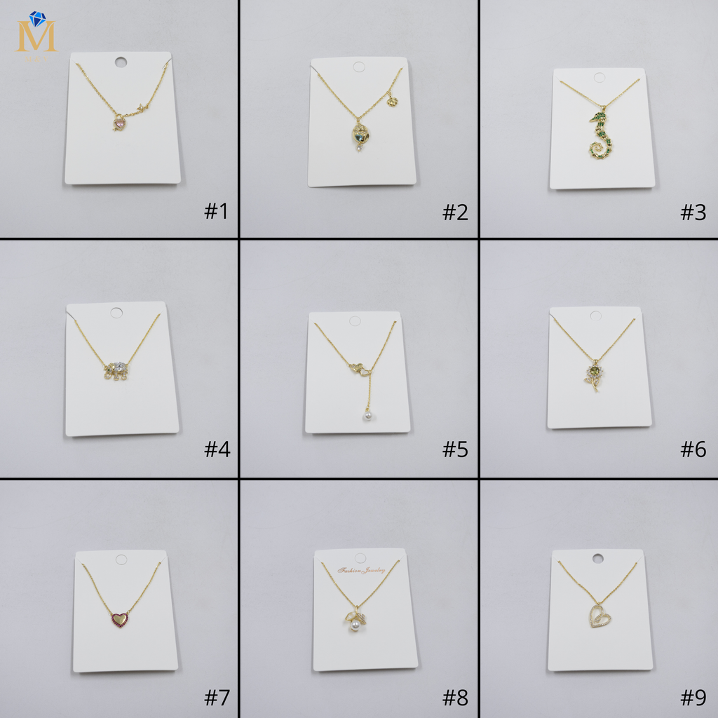 Collar Dorado Ansheli M24 Oro Laminado