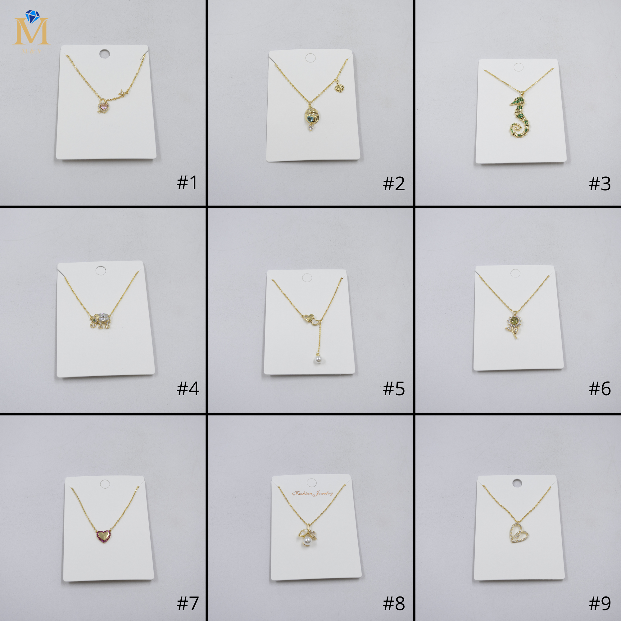 Collar Dorado Ansheli M24 Oro Laminado