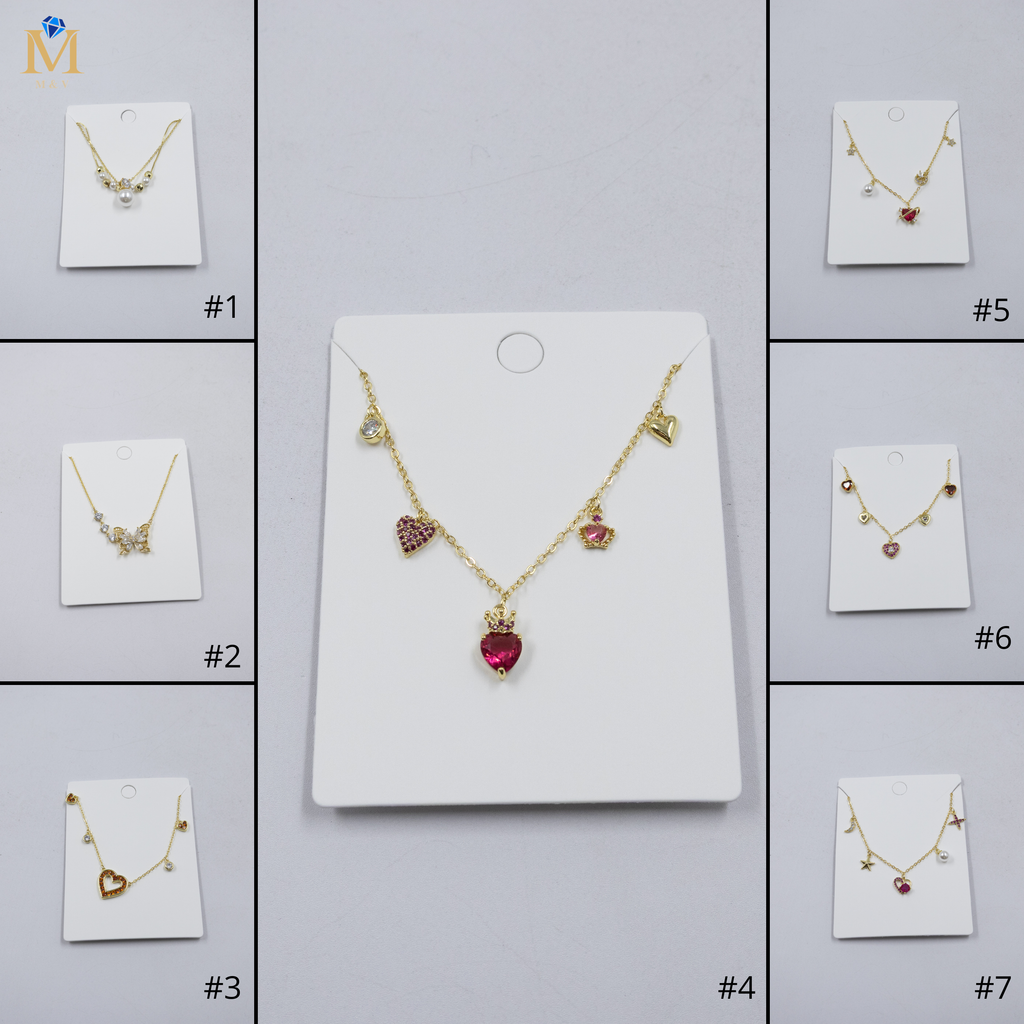 Collar Dorado Ansheli M57 Oro Laminado