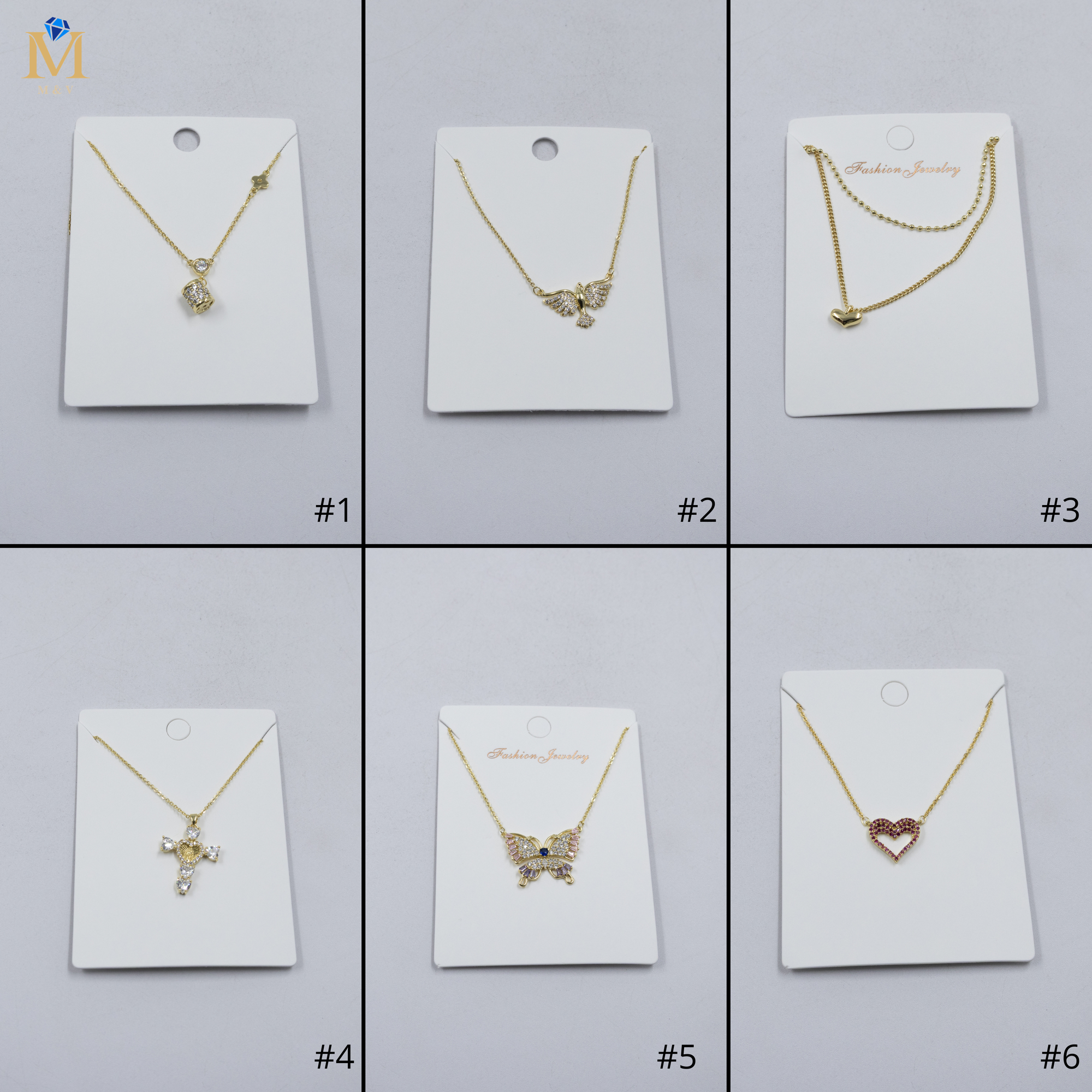 Collar Dorado Ansheli M43 Oro Laminado