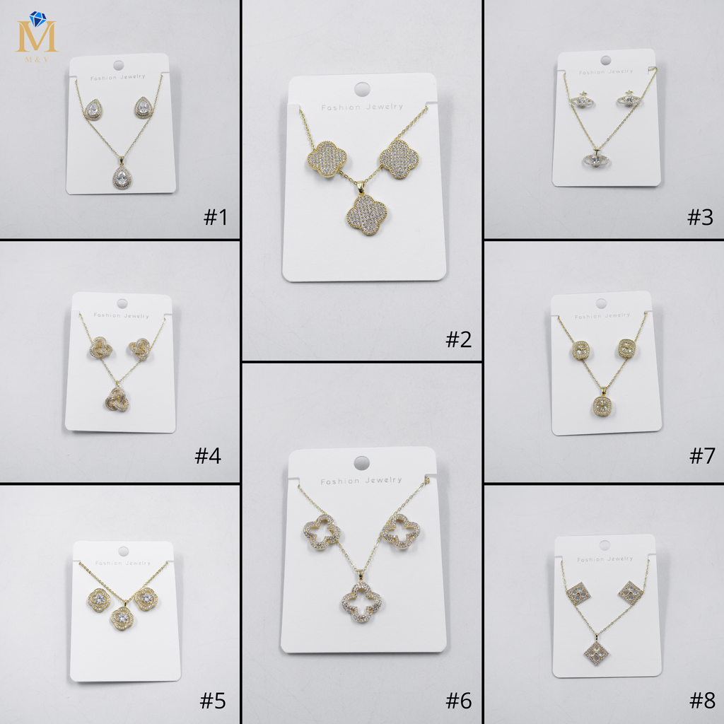 Conjuntos Dorados M7 Oro Laminado