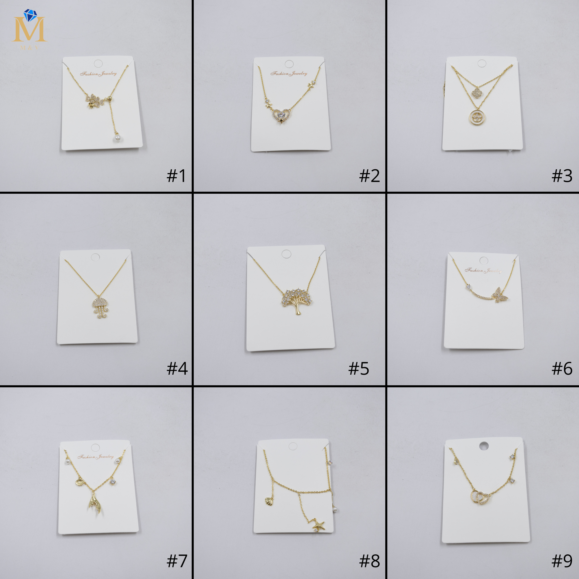 Collar Dorado Ansheli M32 Oro Laminado
