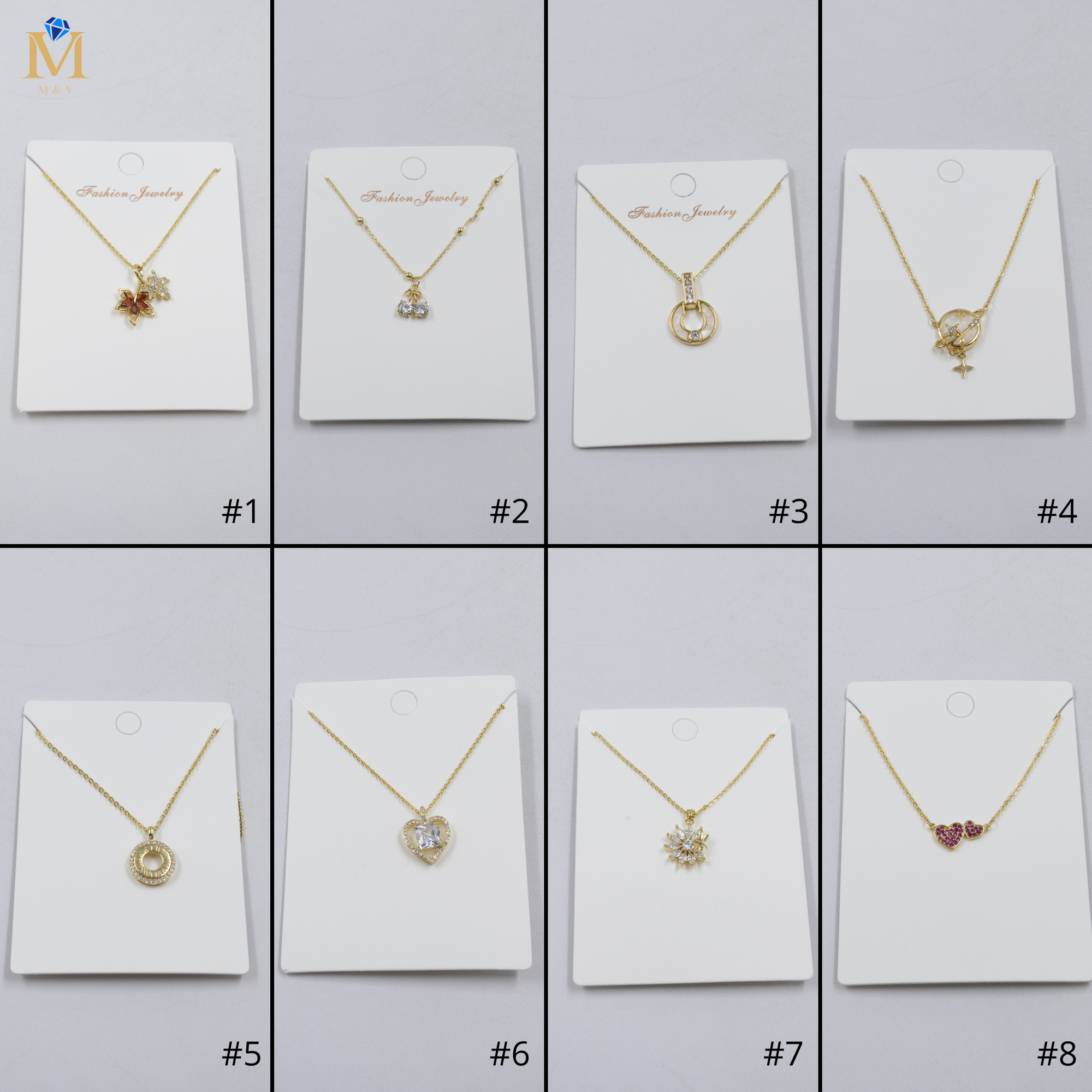 Collar Dorado Ansheli M23 Oro Laminado