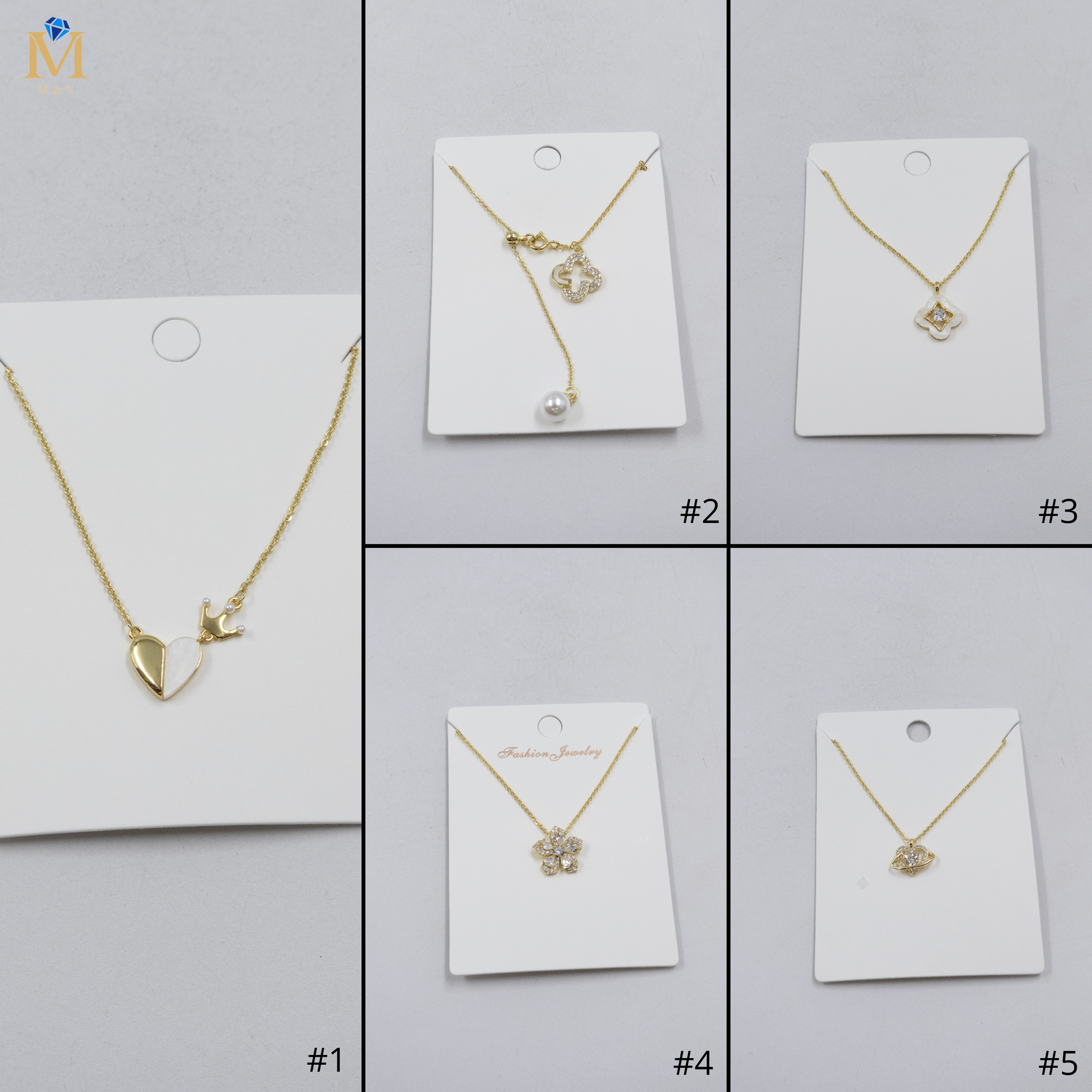 Collar Dorado Ansheli M31 Oro Laminado