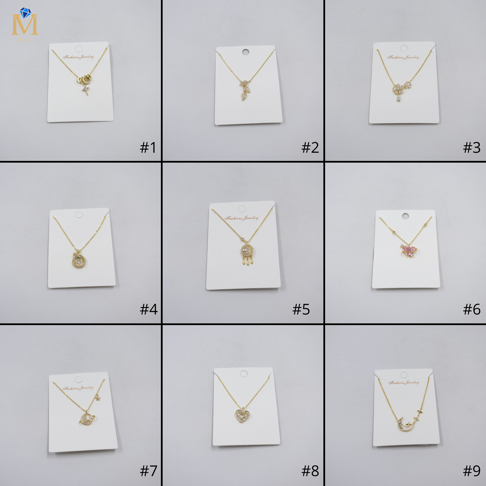 Collar Dorado Ansheli M38 Oro Laminado