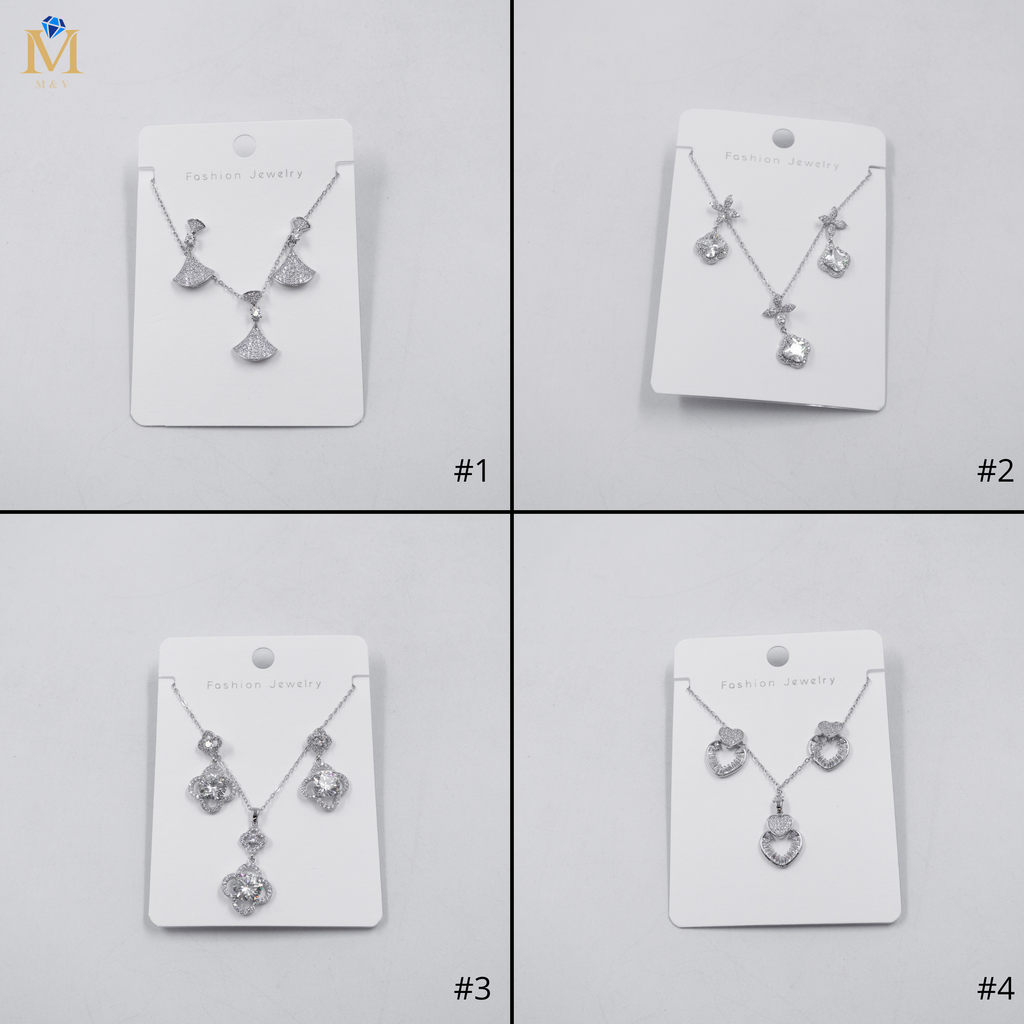 Conjuntos Plateados M12 Oro Laminado