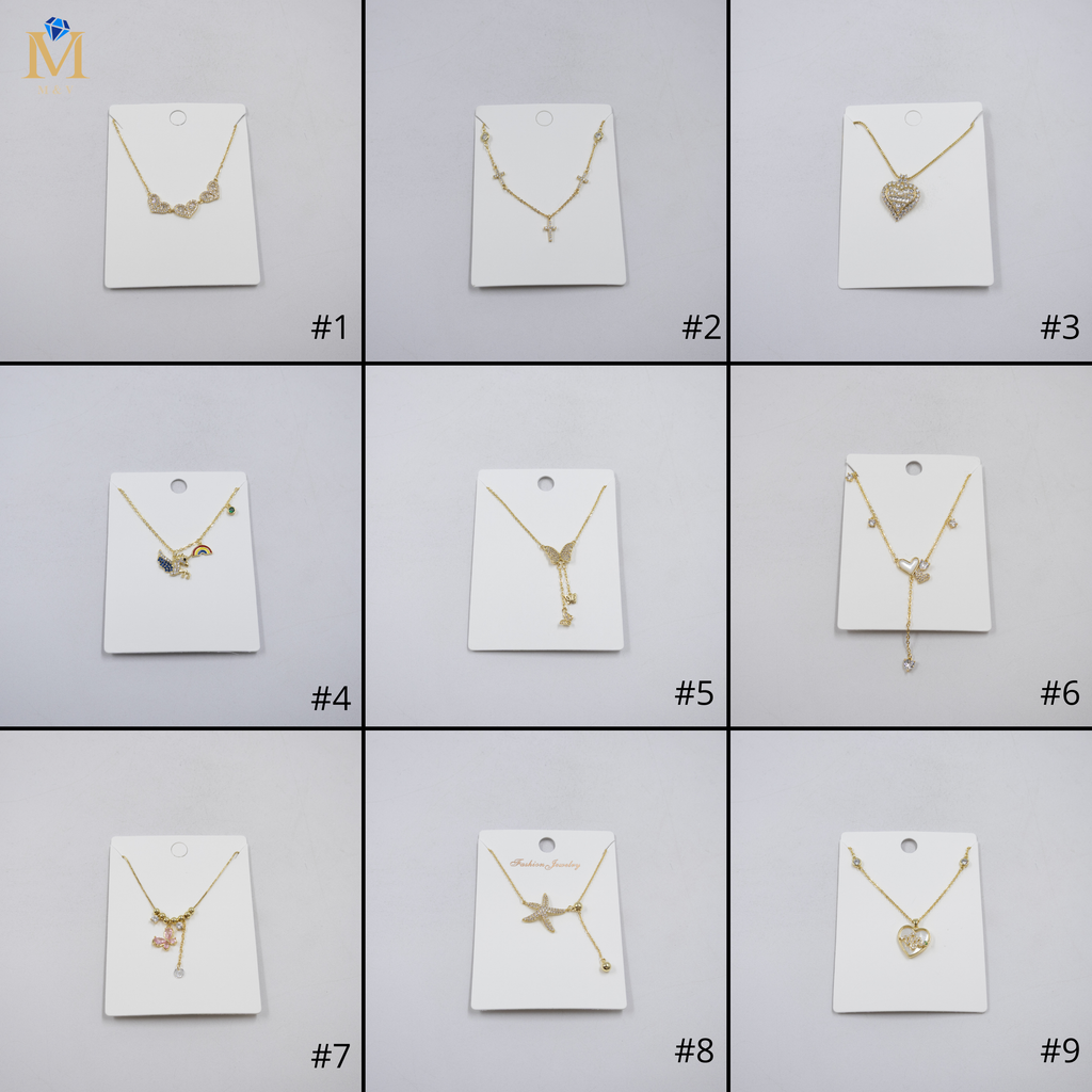 Collar Dorado Ansheli M51 Oro Laminado