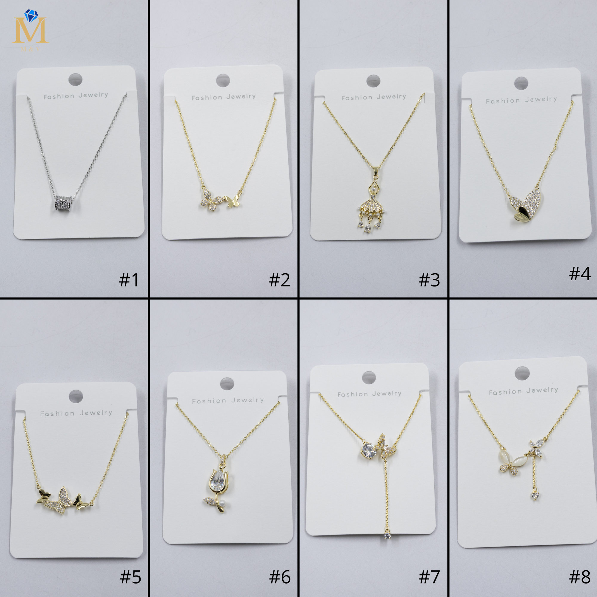 Collar Dorado Ansheli M60 Oro Laminado