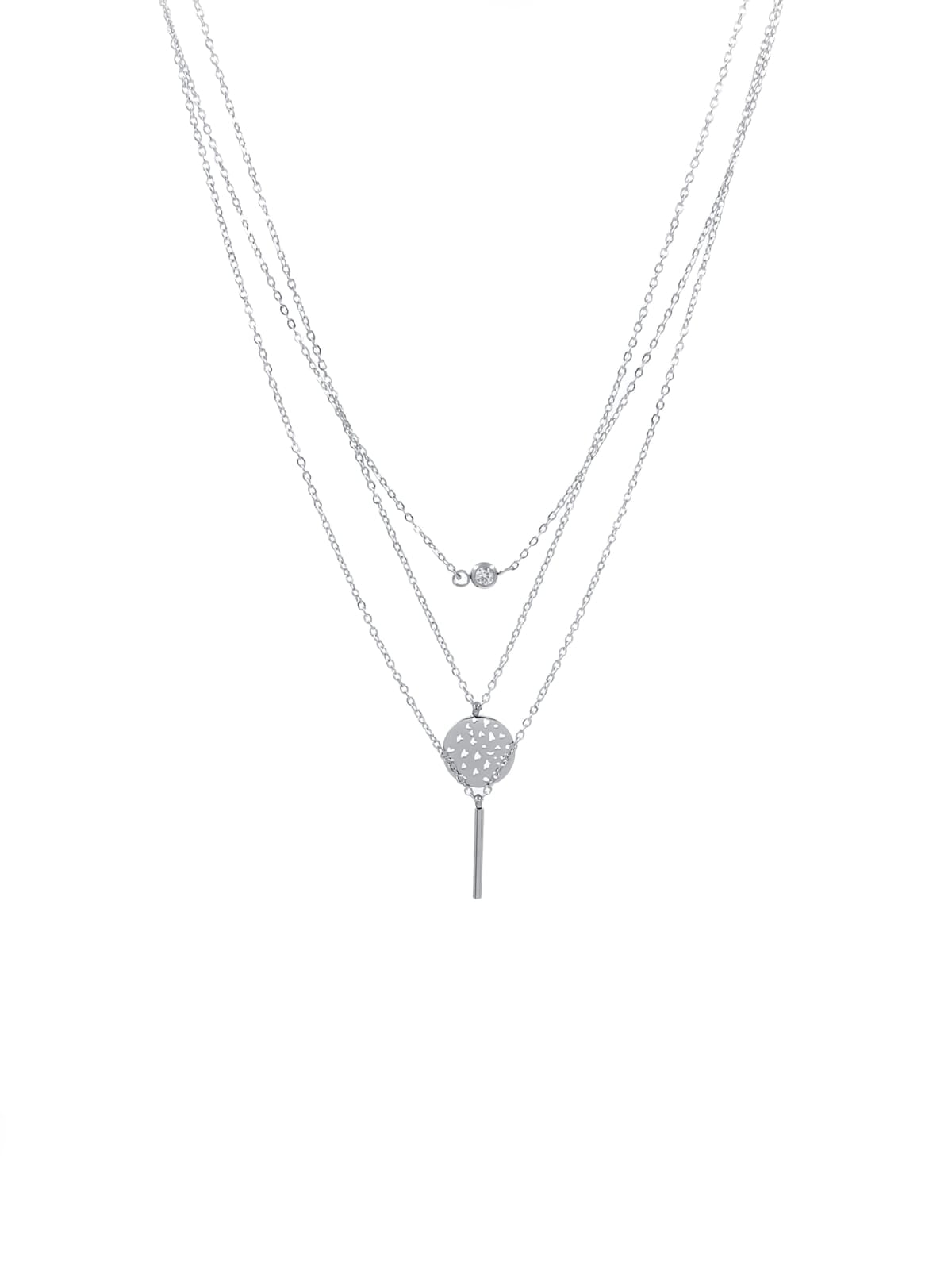 COLLAR XUPING M84 - PLATINADO